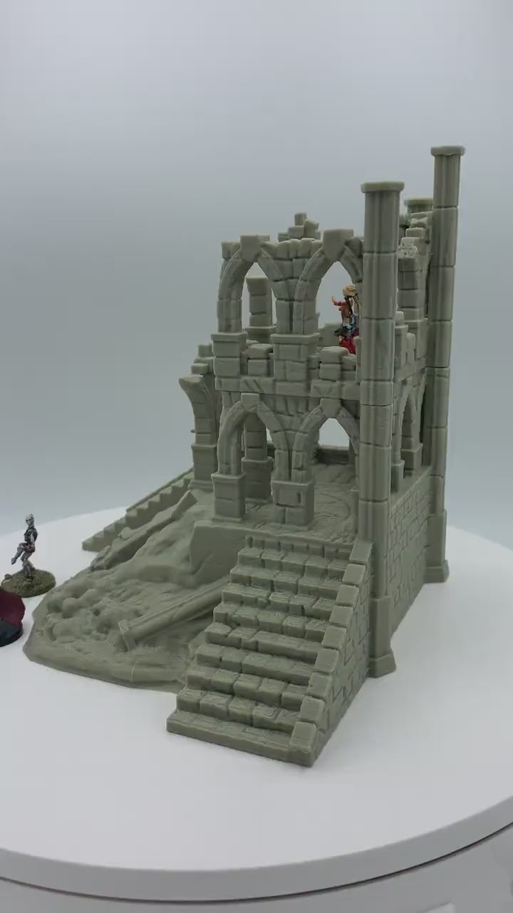 Stormguard - Tallsworth Ruin /  28mm Wargame / RPG / 3d Printed Tabletop Terrain