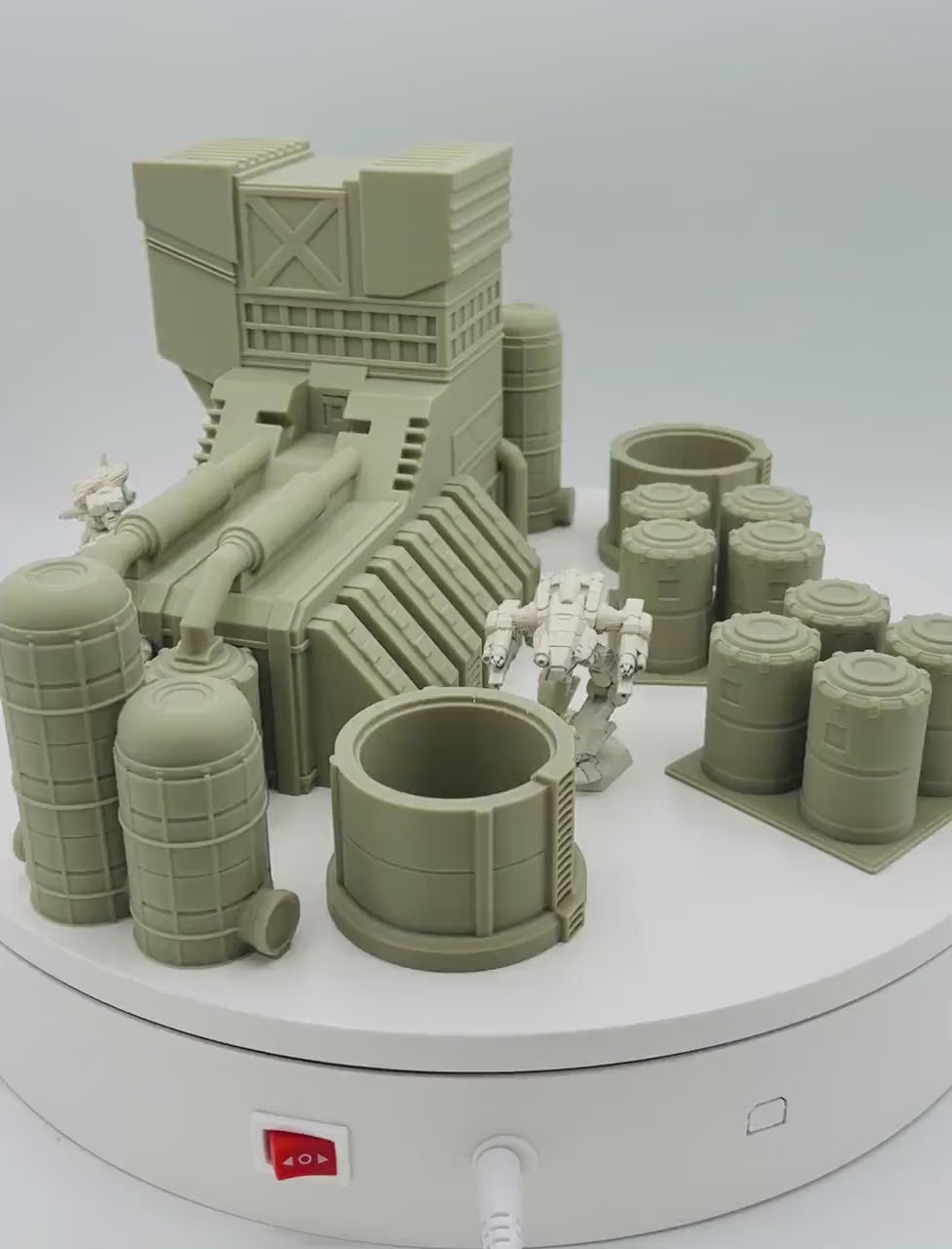 Mecha City Factory Bundle 1 - Epic Scale Terrain (6mm - 8mm compatible)