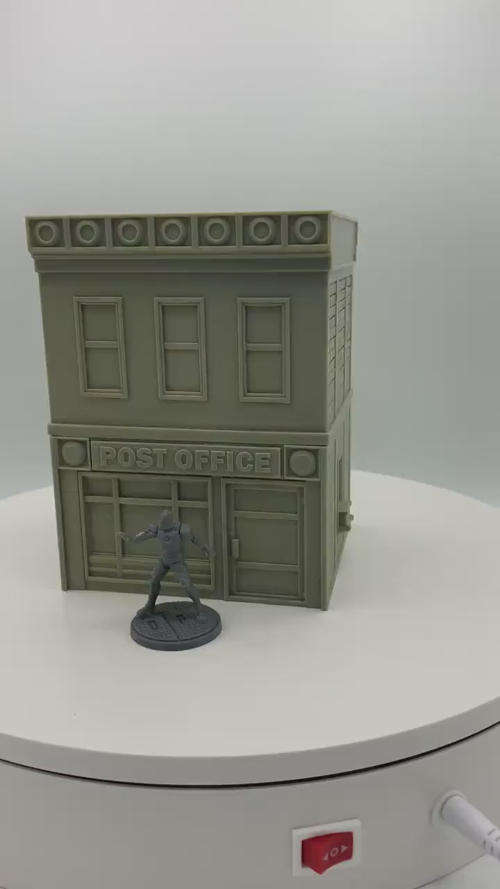 3d Printed Post Office / Crisis Protocol Compatible Option / Corvus Games Terrain Licensed Printer / Print to Order