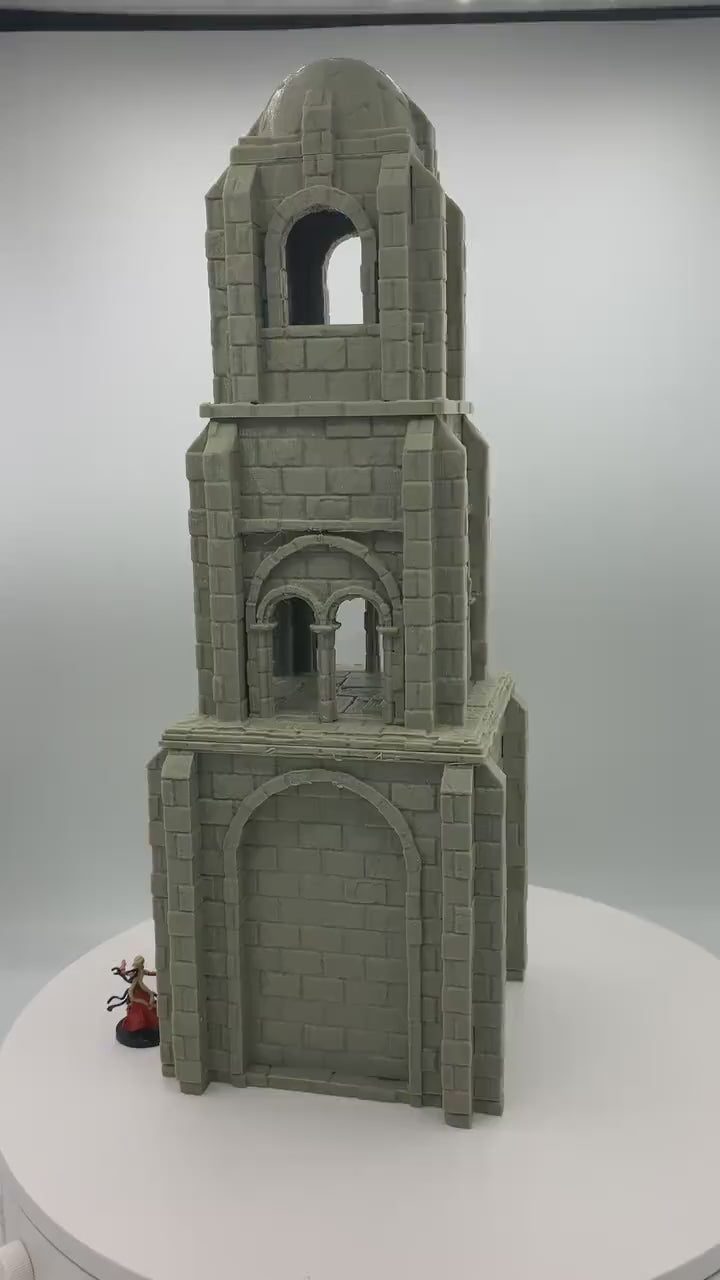 Arkenfel Tower 1 / Dark Realms Terrain /  RPG and Wargame 3d Printed Tabletop Terrain / Licensed Printer