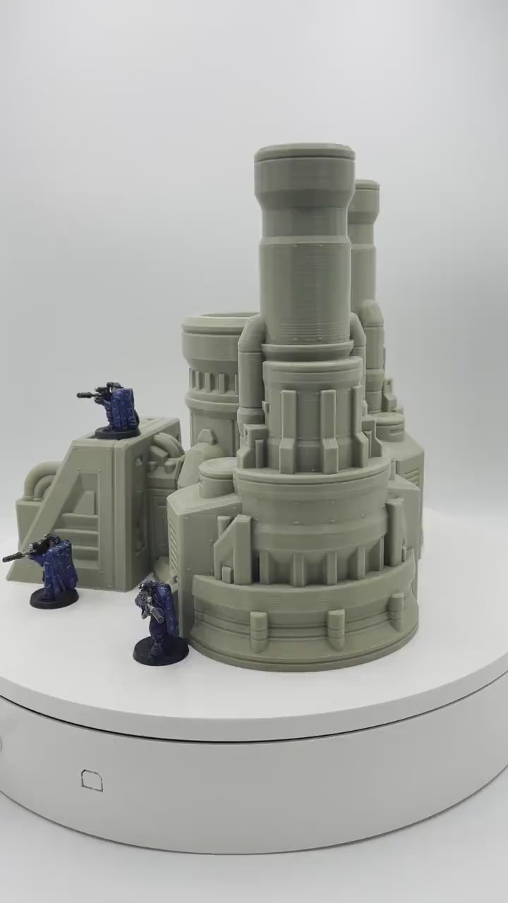 Power Furnace / Forbidden Prints /  RPG and Wargame 3d Printed Tabletop Terrain / Licensed Printer