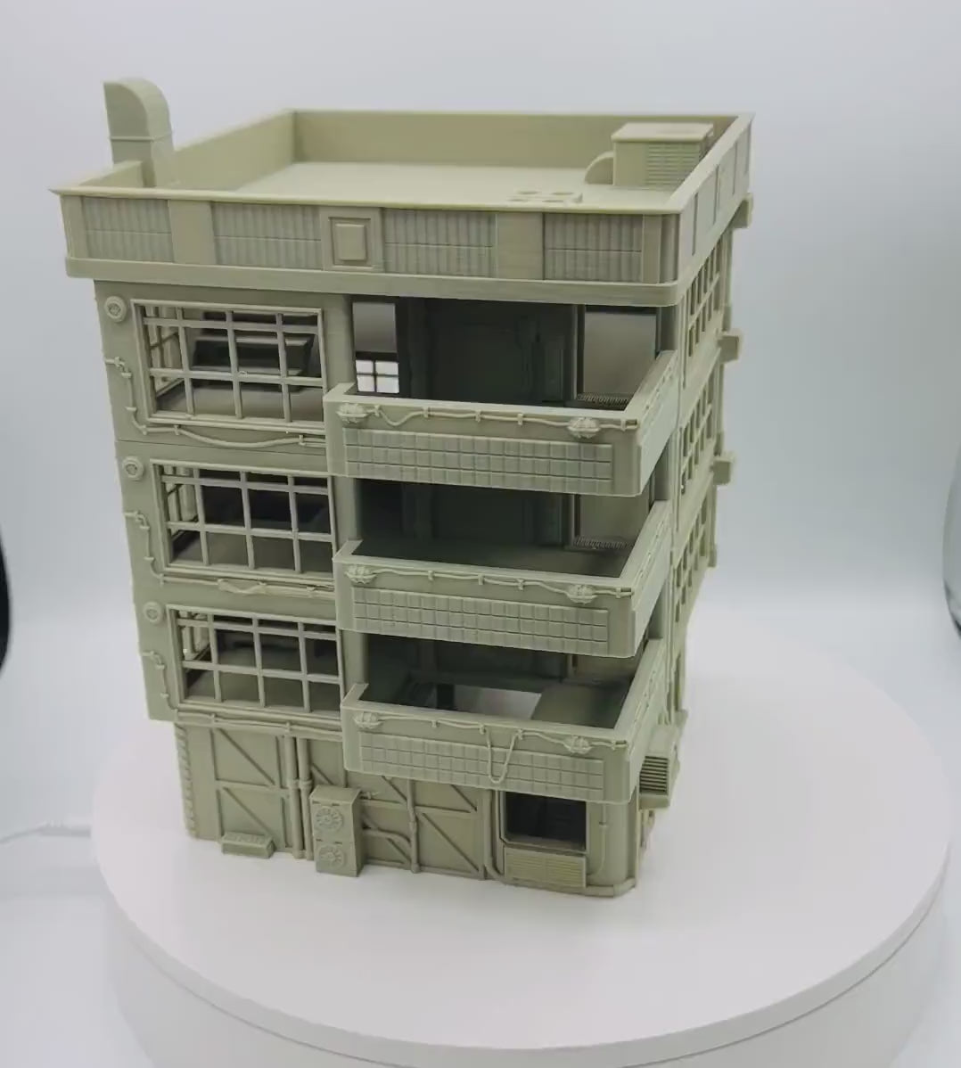 Cyberpunk Apartments / SW Legion / Shatterpoint Compatible Terrain / Corvus Games Terrain Licensed Printer