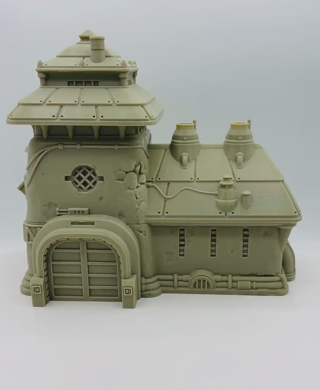 Massa'dun House / Designed by War Scenery / Legion and Sci-Fi 3d Printed Tabletop Terrain / Licensed Printer