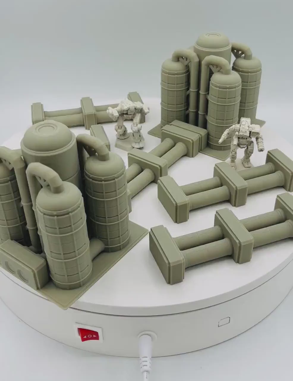 Mecha City Pipeline Bundle - Epic Scale Terrain (6mm - 8mm compatible)