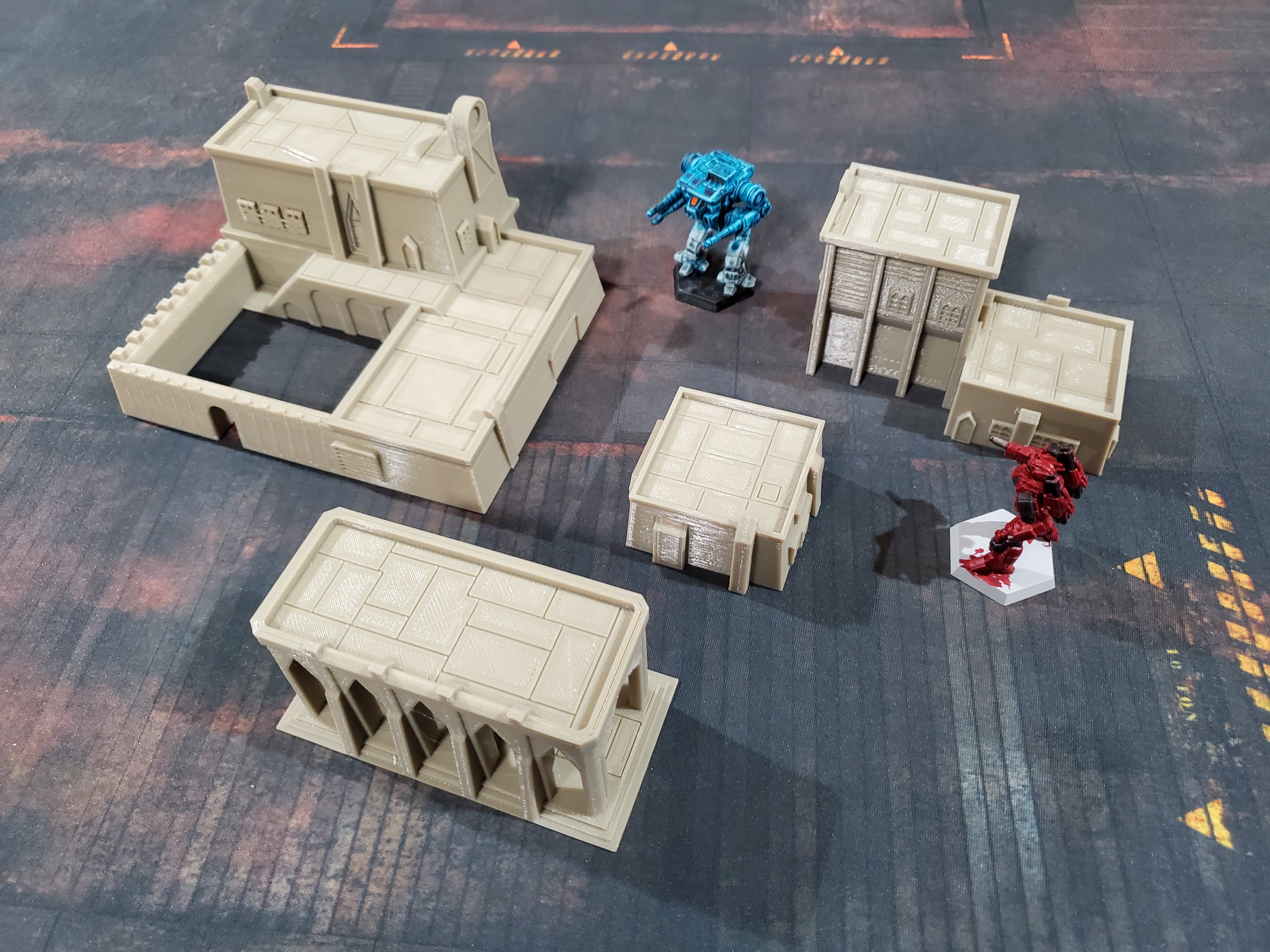 Corporate Building Bundle 1 - Epic Scale Terrain (6mm - 8mm compatible)