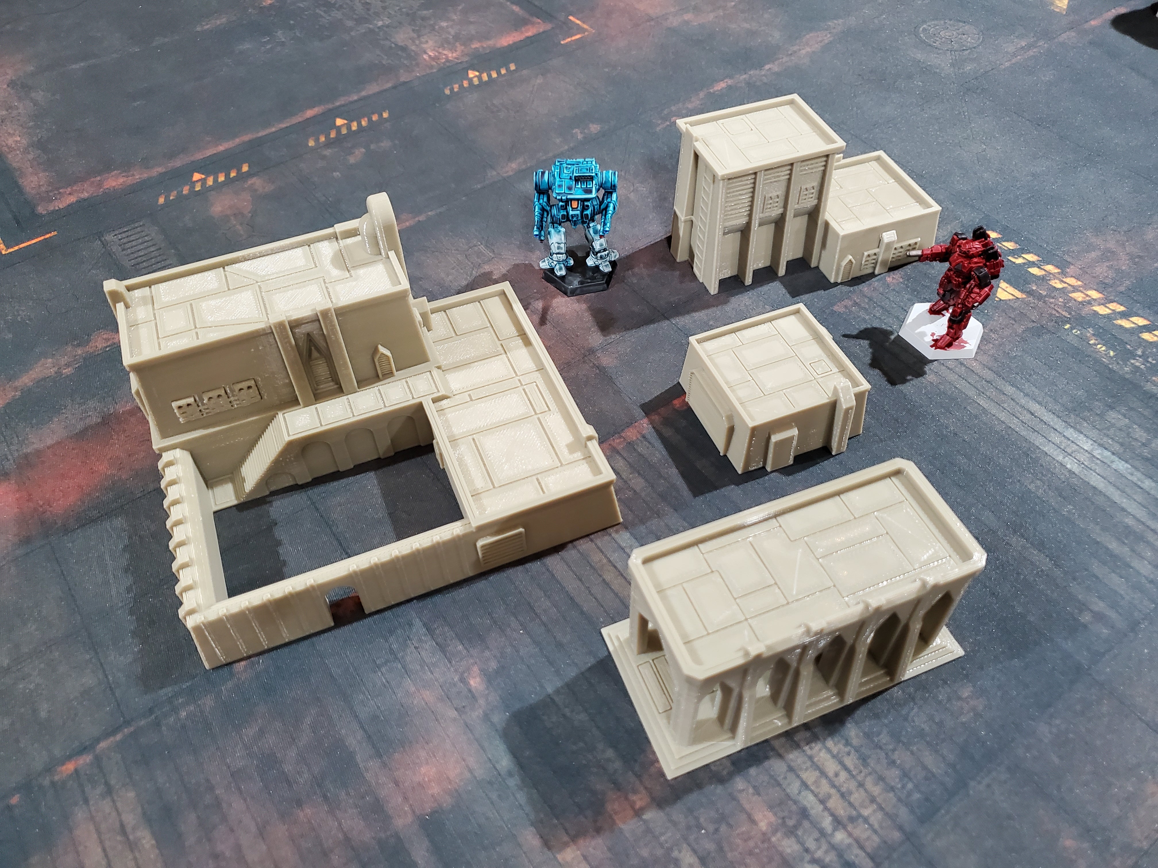 Corporate Building Bundle 1 - Epic Scale Terrain (6mm - 8mm compatible)