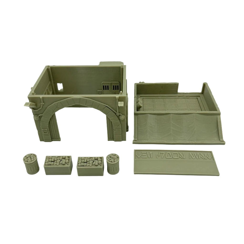 3d Printed Star Wars Legion Compatible Market Stall / Corvus Games Terrain Licensed Printer / Print to Order