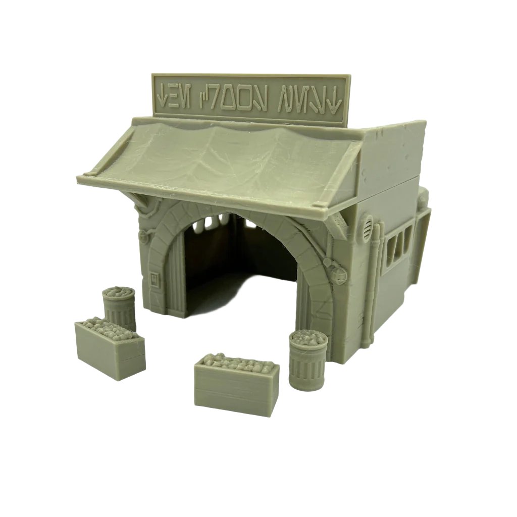3d Printed Star Wars Legion Compatible Market Stall / Corvus Games Terrain Licensed Printer / Print to Order
