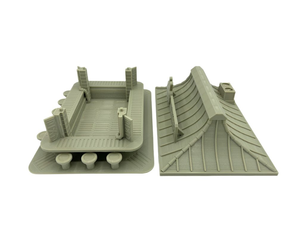 3d Printed Red Dragon Ramen Bar / Crisis Protocol Compatible Option / Corvus Games Terrain Licensed Printer / Print to Order