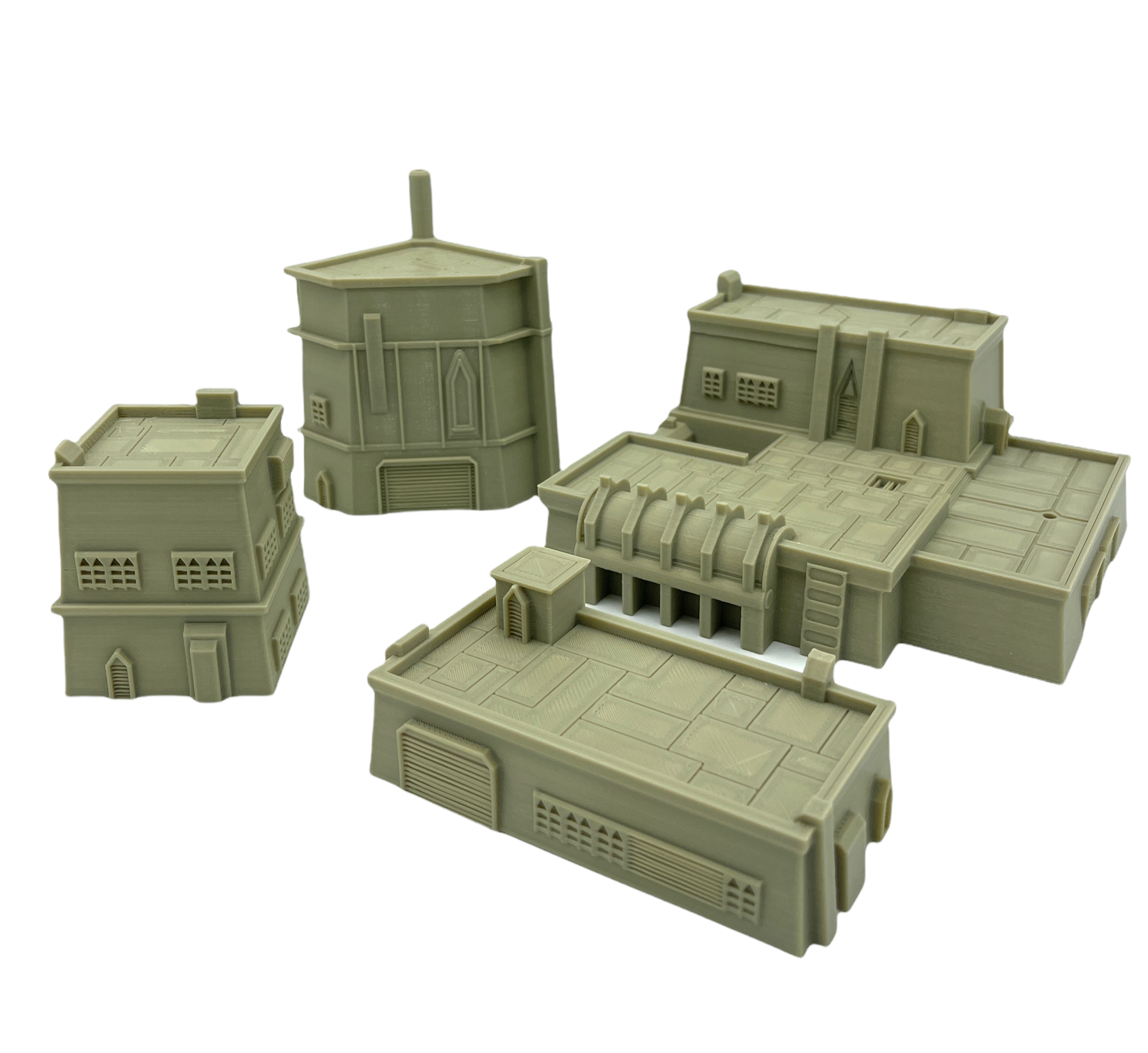 Corporate Building Bundle 2 - Epic Scale Terrain (6mm - 8mm compatible)