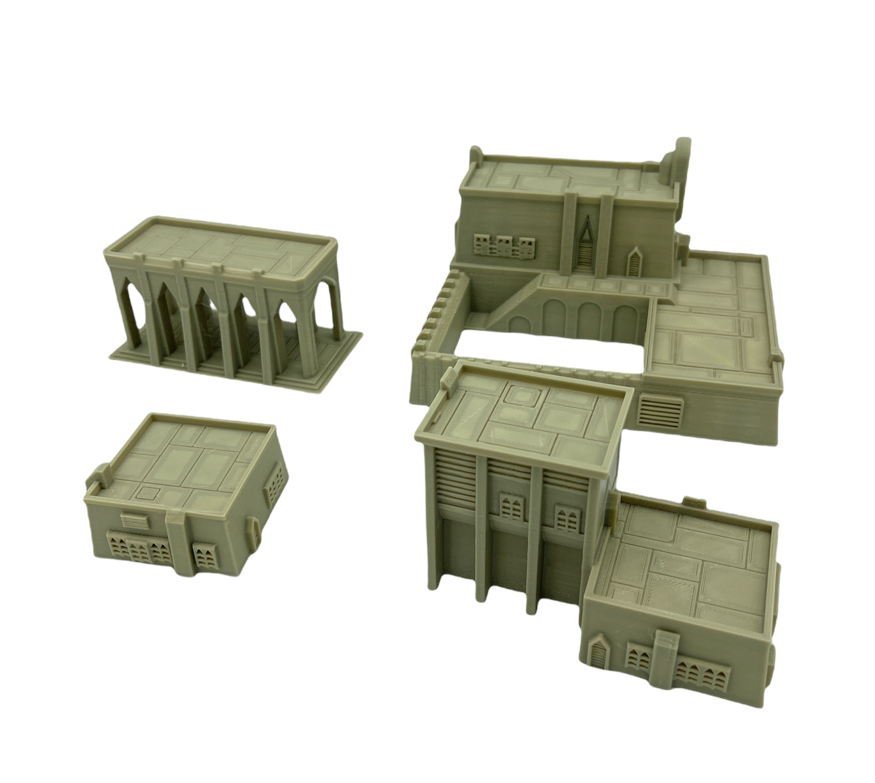 Corporate Building Bundle 1 - Epic Scale Terrain (6mm - 8mm compatible)