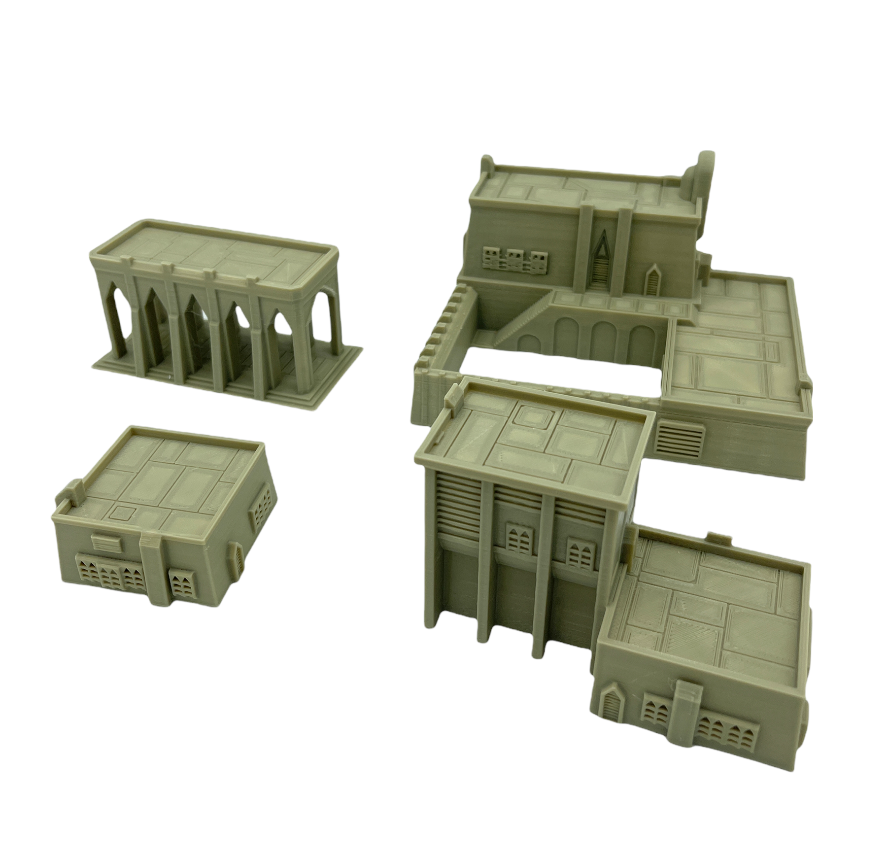 Corporate Building Bundle 1 - Epic Scale Terrain (6mm - 8mm compatible)