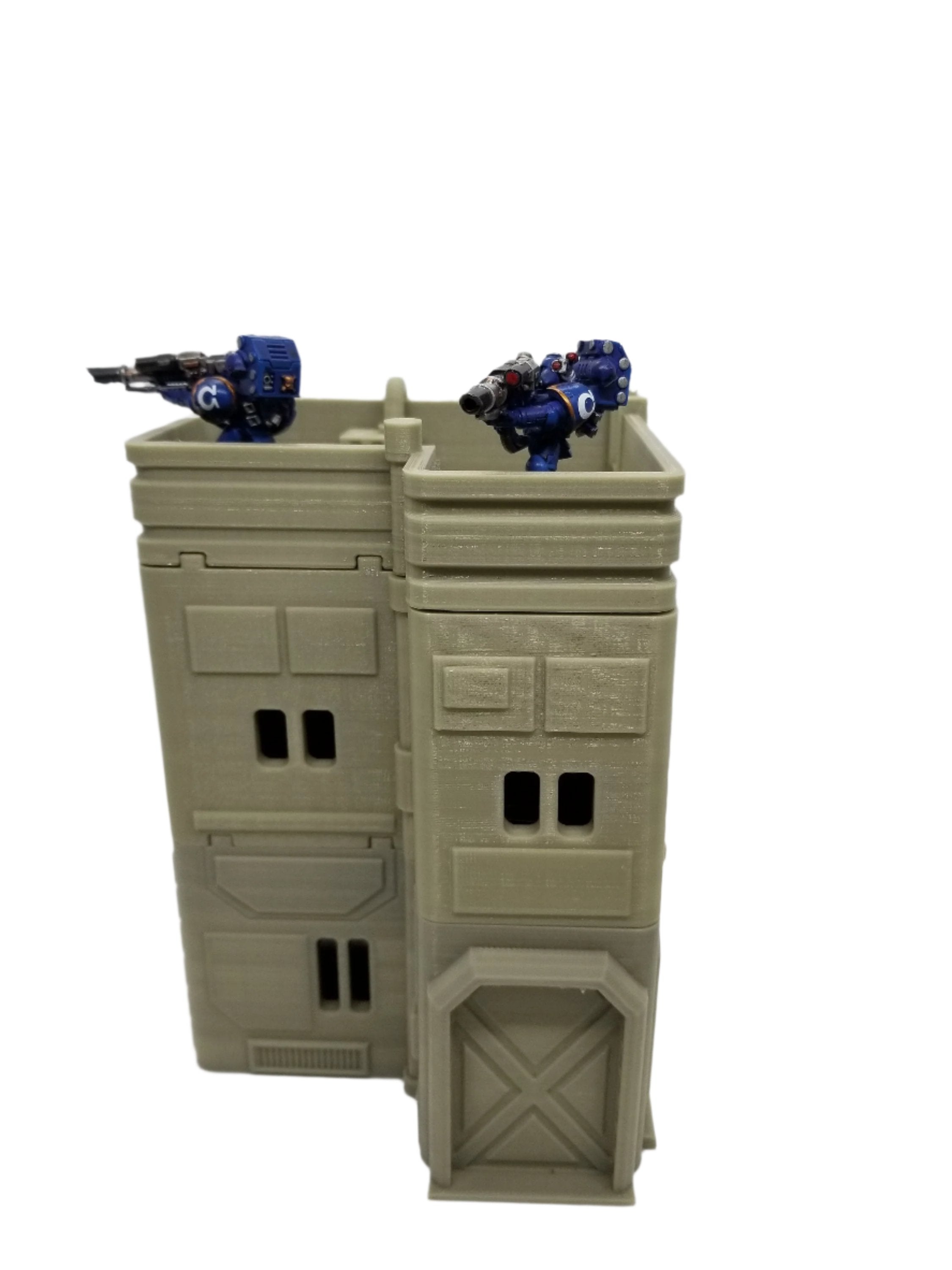 3d Printed Legion Compatible Small City House 2 / Corvus Games Terrain Licensed Printer / Print to Order