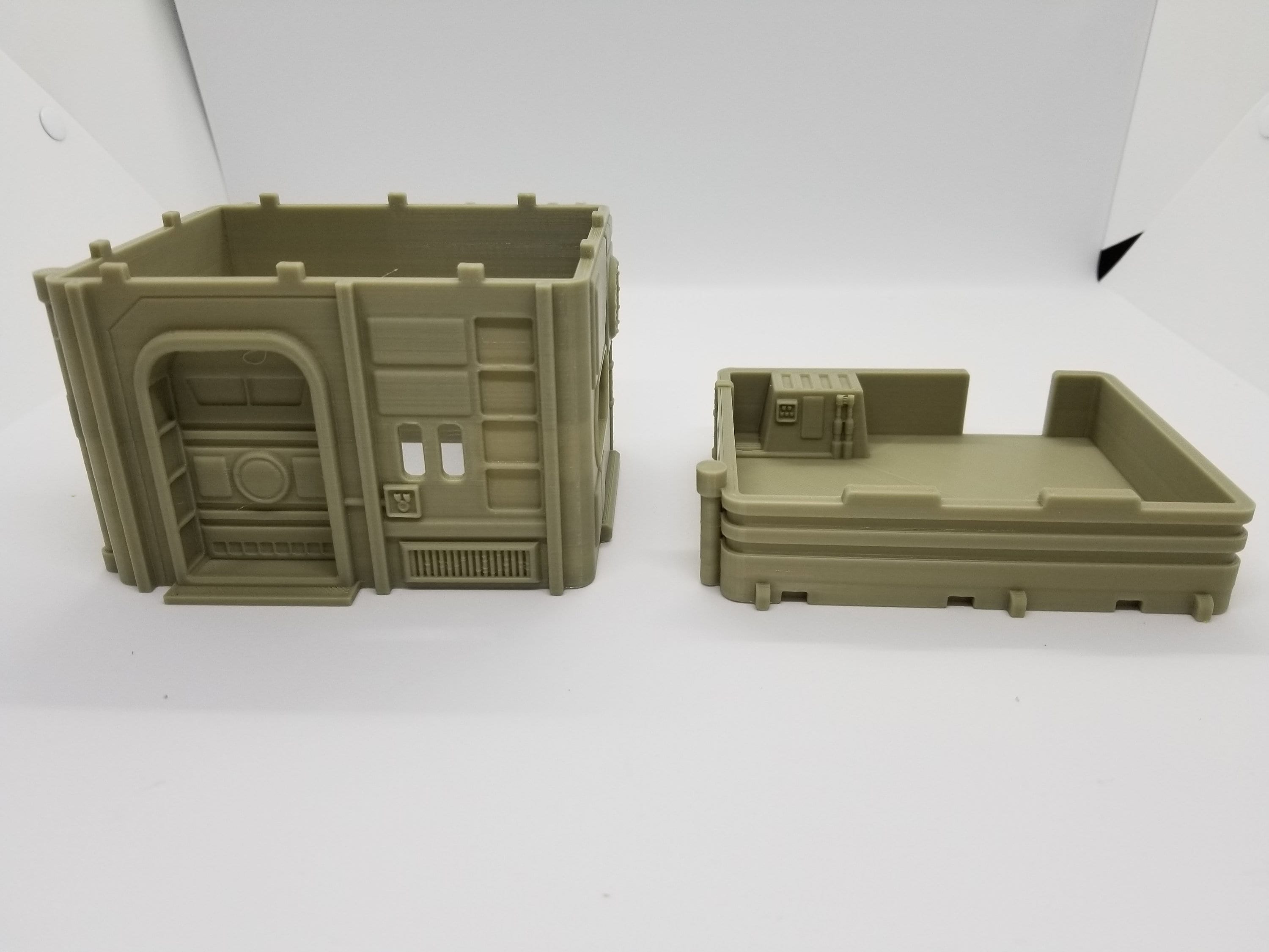 3d Printed Legion Compatible Small City House 1 / Corvus Games Terrain Licensed Printer / Print to Order