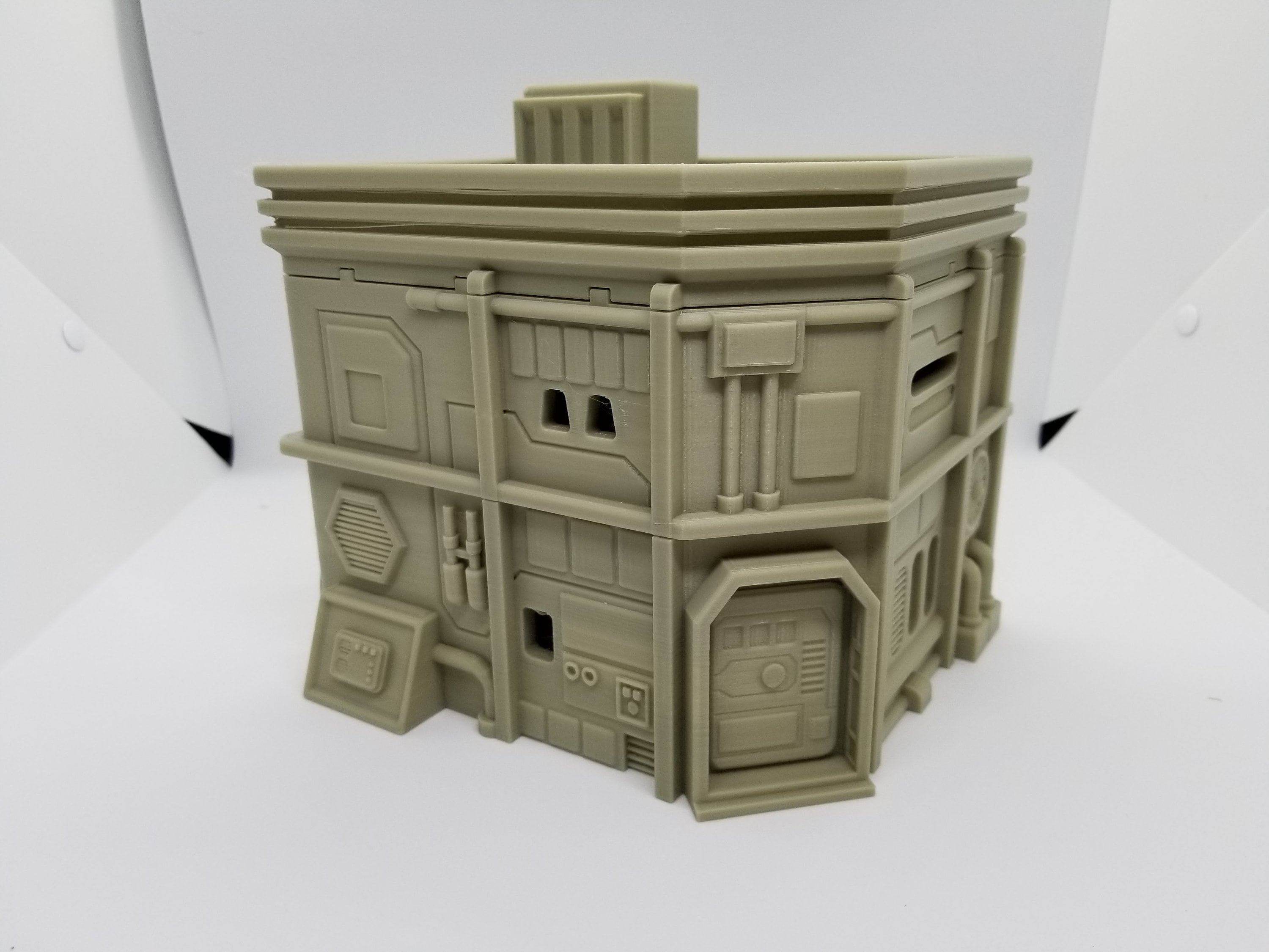 3d Printed SW Medium House 2 Legion/ Shatterpoint Compatible Terrain / Corvus Games Terrain Licensed Printer