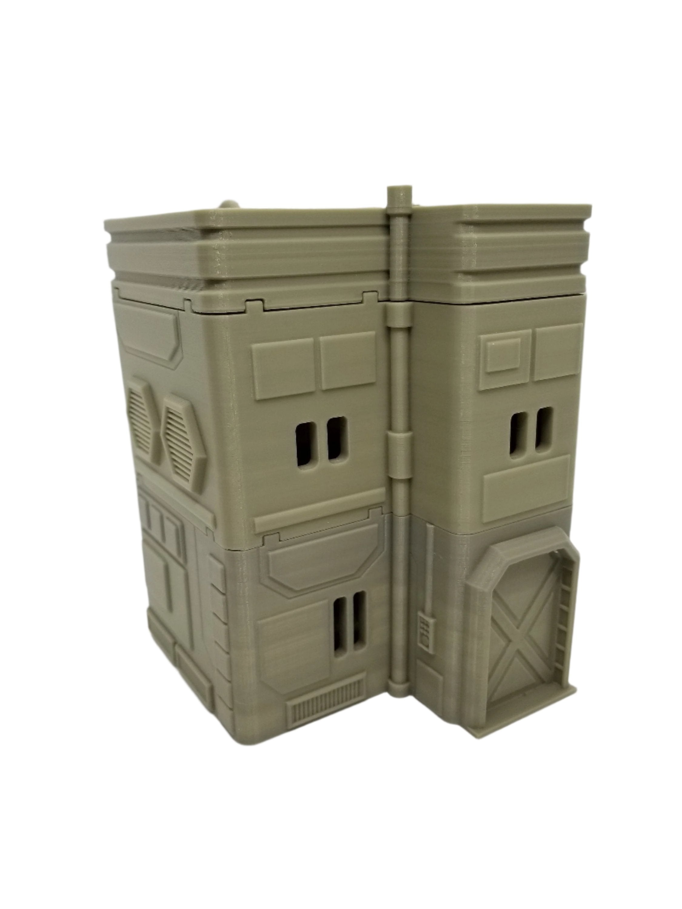 3d Printed Legion Compatible Small City House 2 / Corvus Games Terrain Licensed Printer / Print to Order