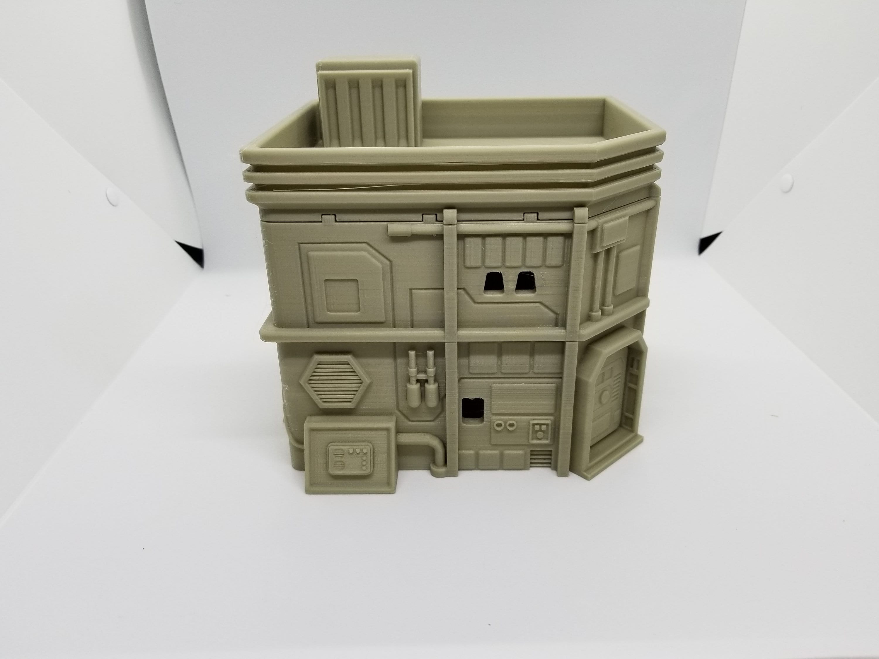 3d Printed SW Medium House 2 Legion/ Shatterpoint Compatible Terrain / Corvus Games Terrain Licensed Printer