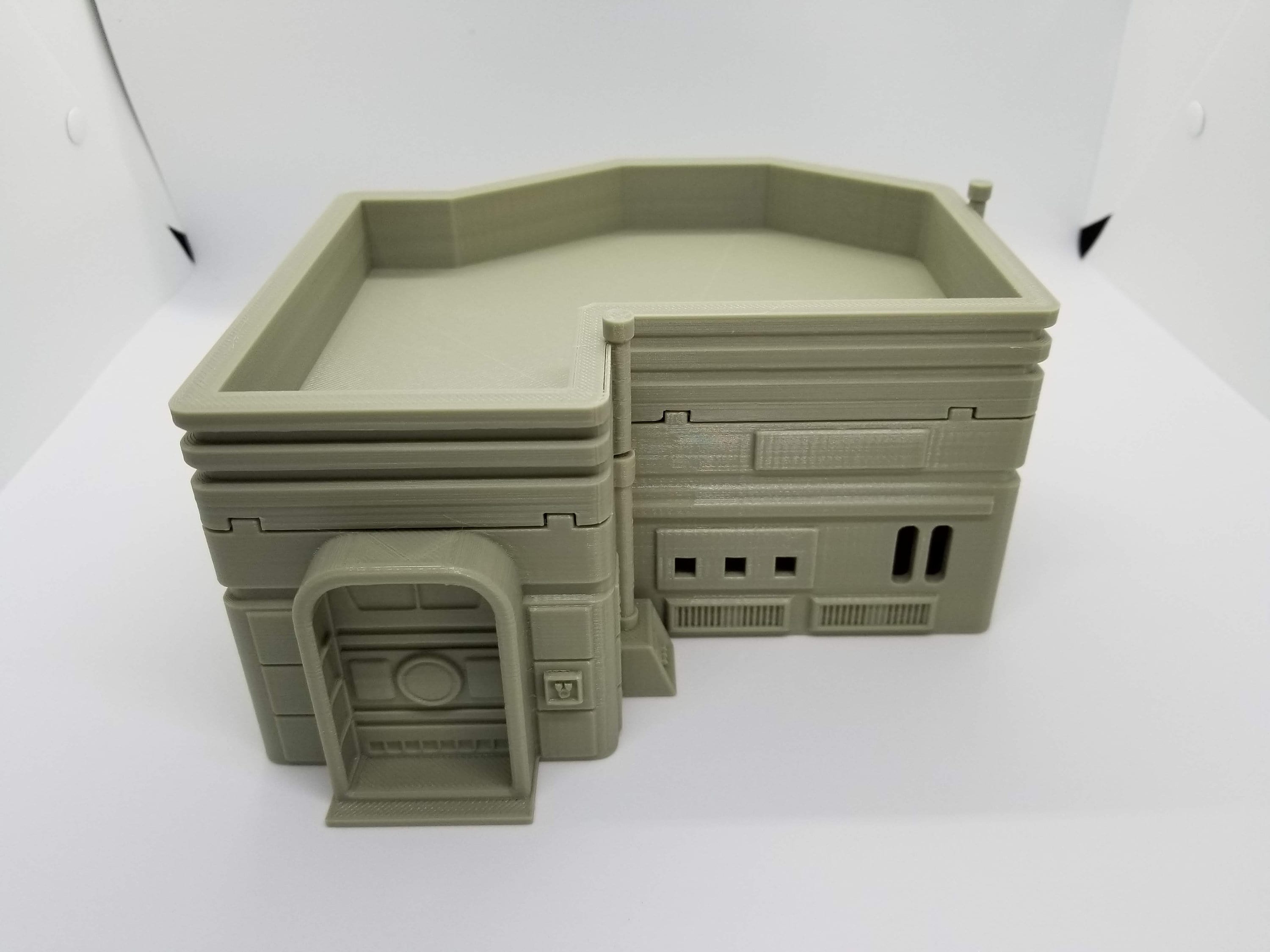 3d Printed SW Medium House 1 Legion/ Shatterpoint Compatible Terrain / Corvus Games Terrain Licensed Printer