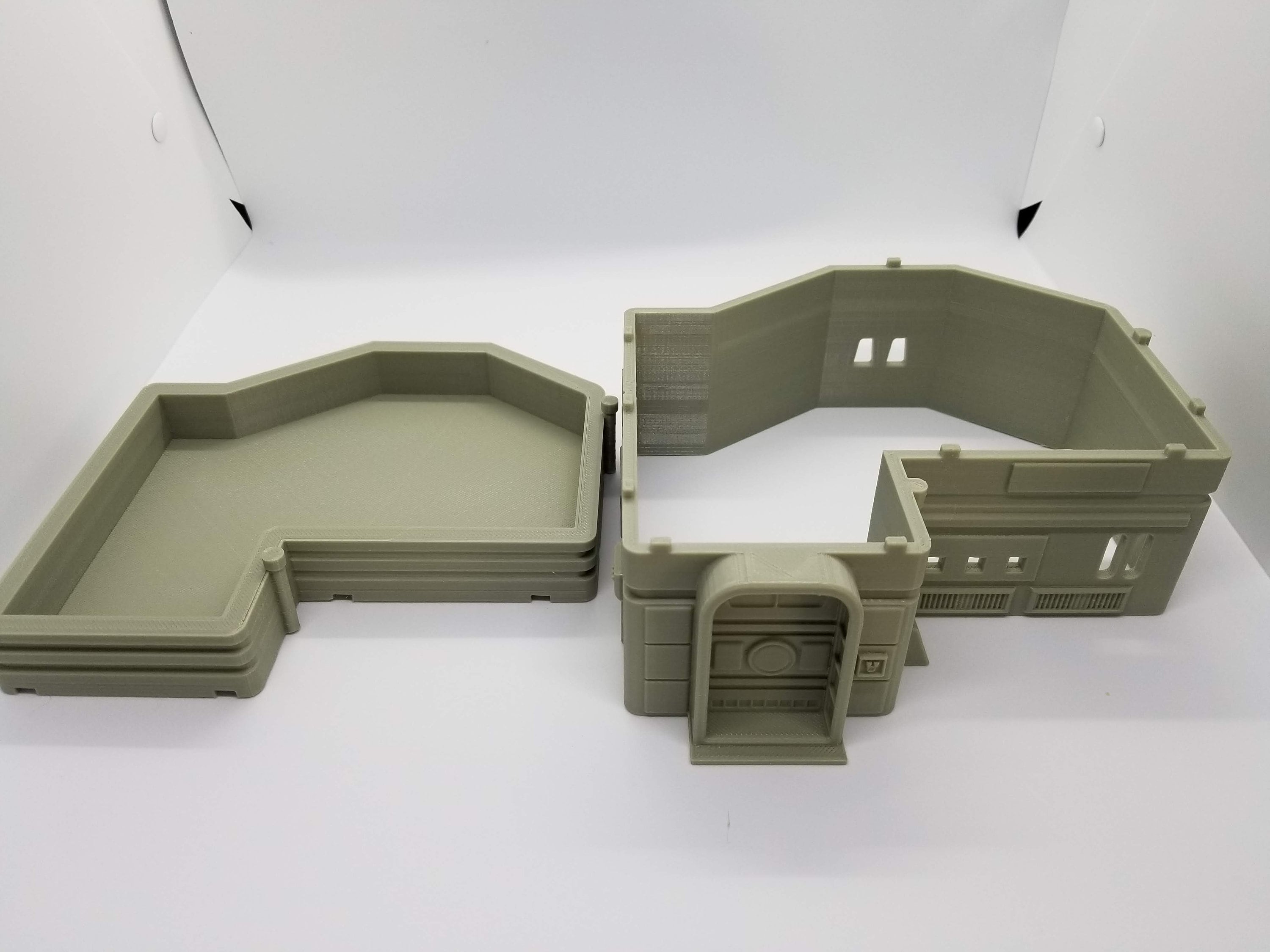 3d Printed SW Medium House 1 Legion/ Shatterpoint Compatible Terrain / Corvus Games Terrain Licensed Printer