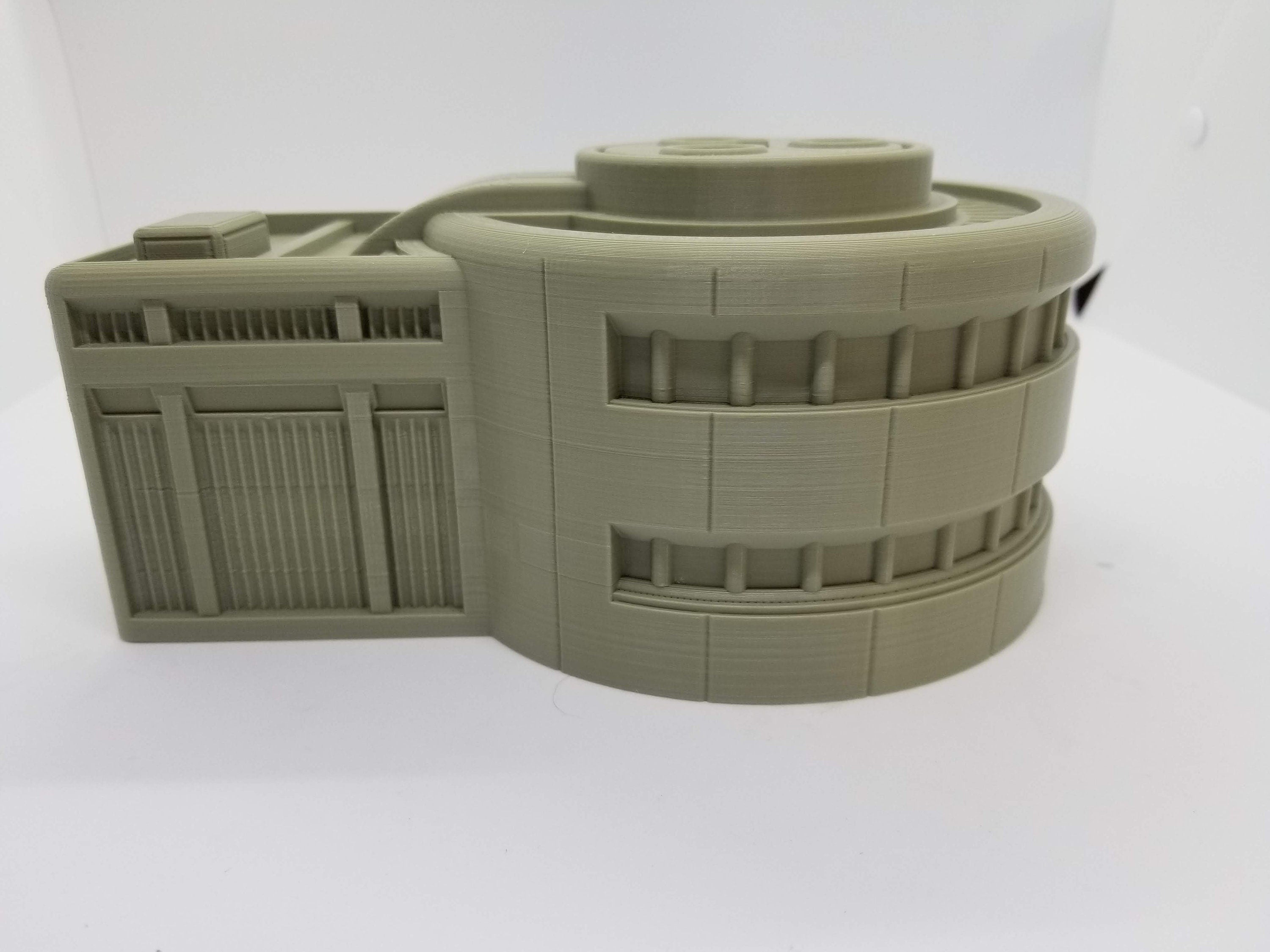 3d Printed Sci-Fi Cooling Unit / Imperial Terrain Licensed On-Line Printer / Print to Order