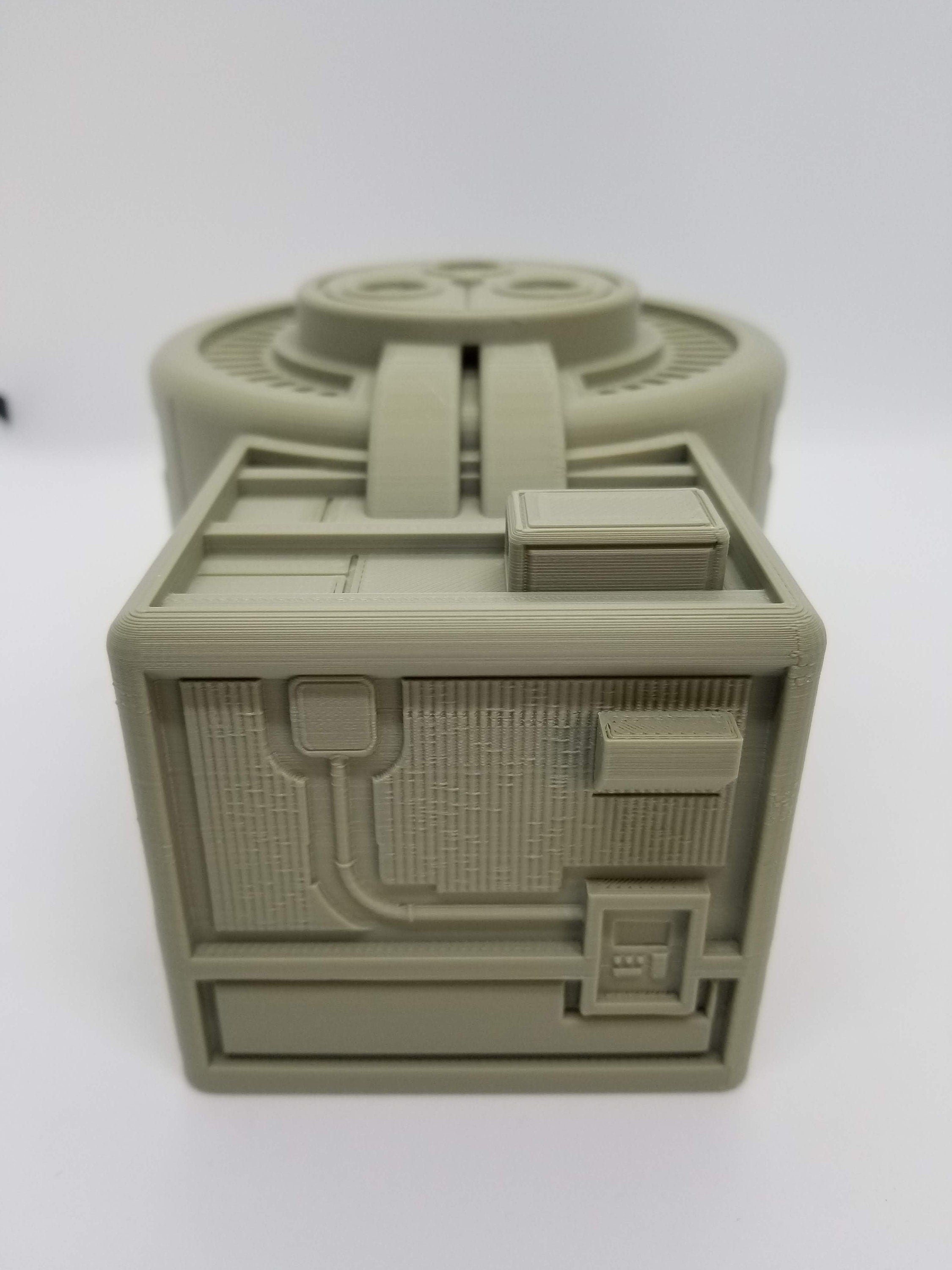 3d Printed Sci-Fi Cooling Unit / Imperial Terrain Licensed On-Line Printer / Print to Order