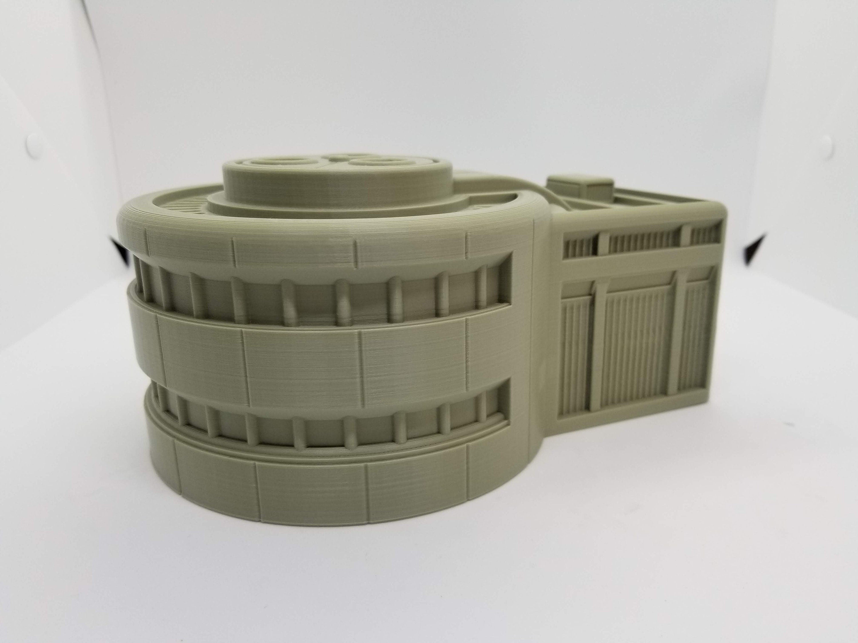 3d Printed Sci-Fi Cooling Unit / Imperial Terrain Licensed On-Line Printer / Print to Order