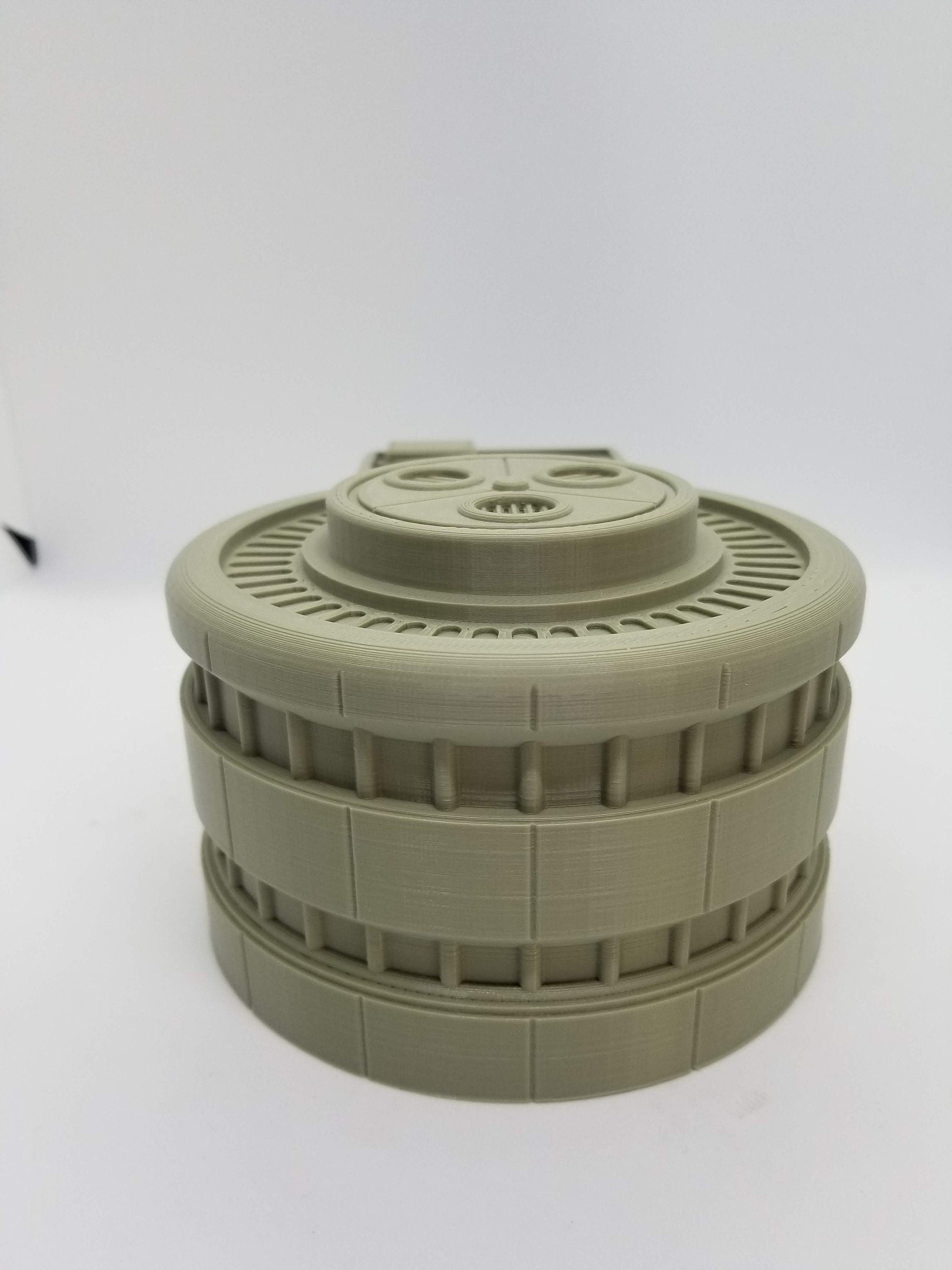 3d Printed Sci-Fi Cooling Unit / Imperial Terrain Licensed On-Line Printer / Print to Order