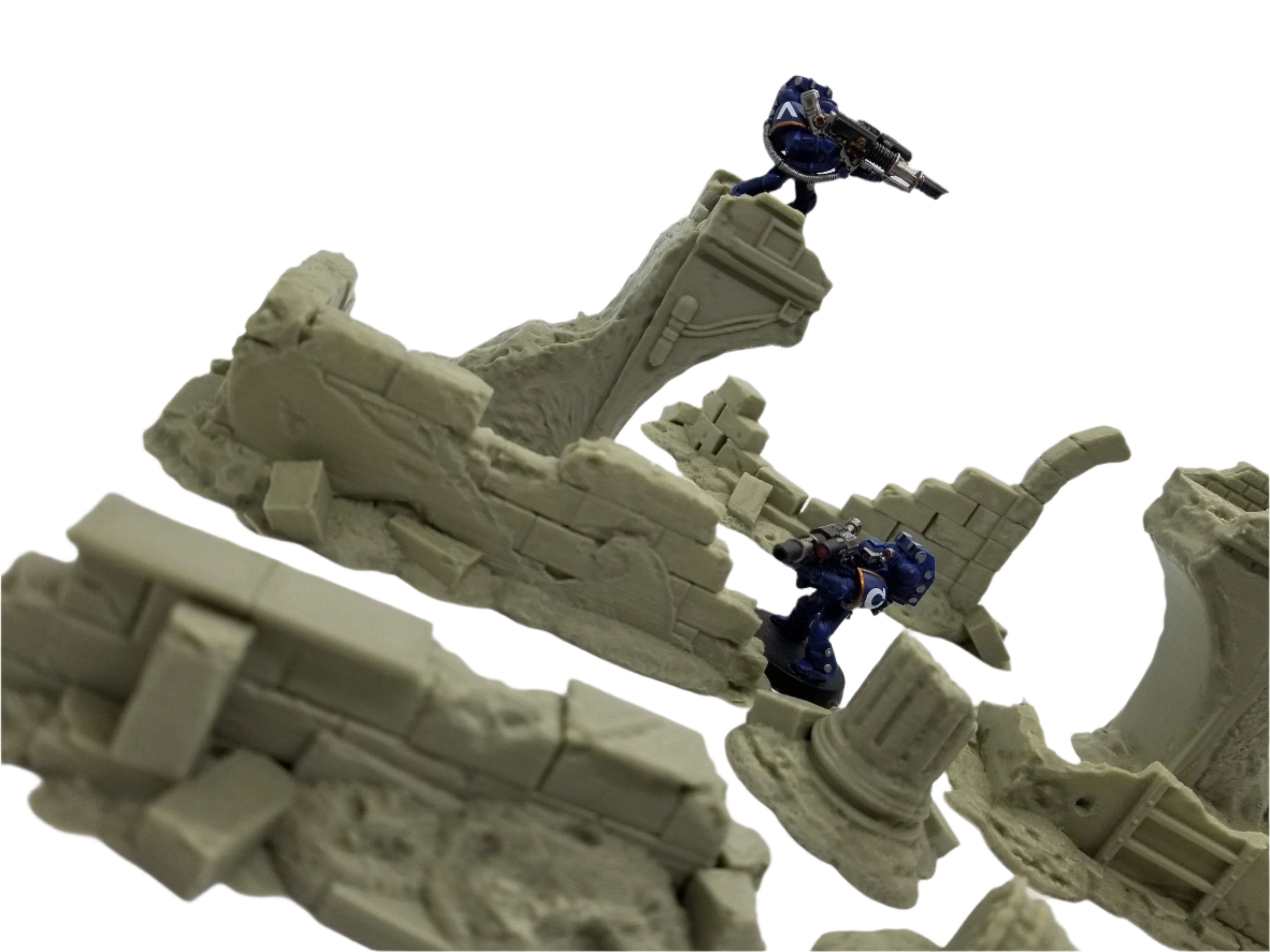 3d Printed Star Wars Legion Pilgrim Scatter Ruins / Corvus Games Terrain Licensed Printer / Print to Order