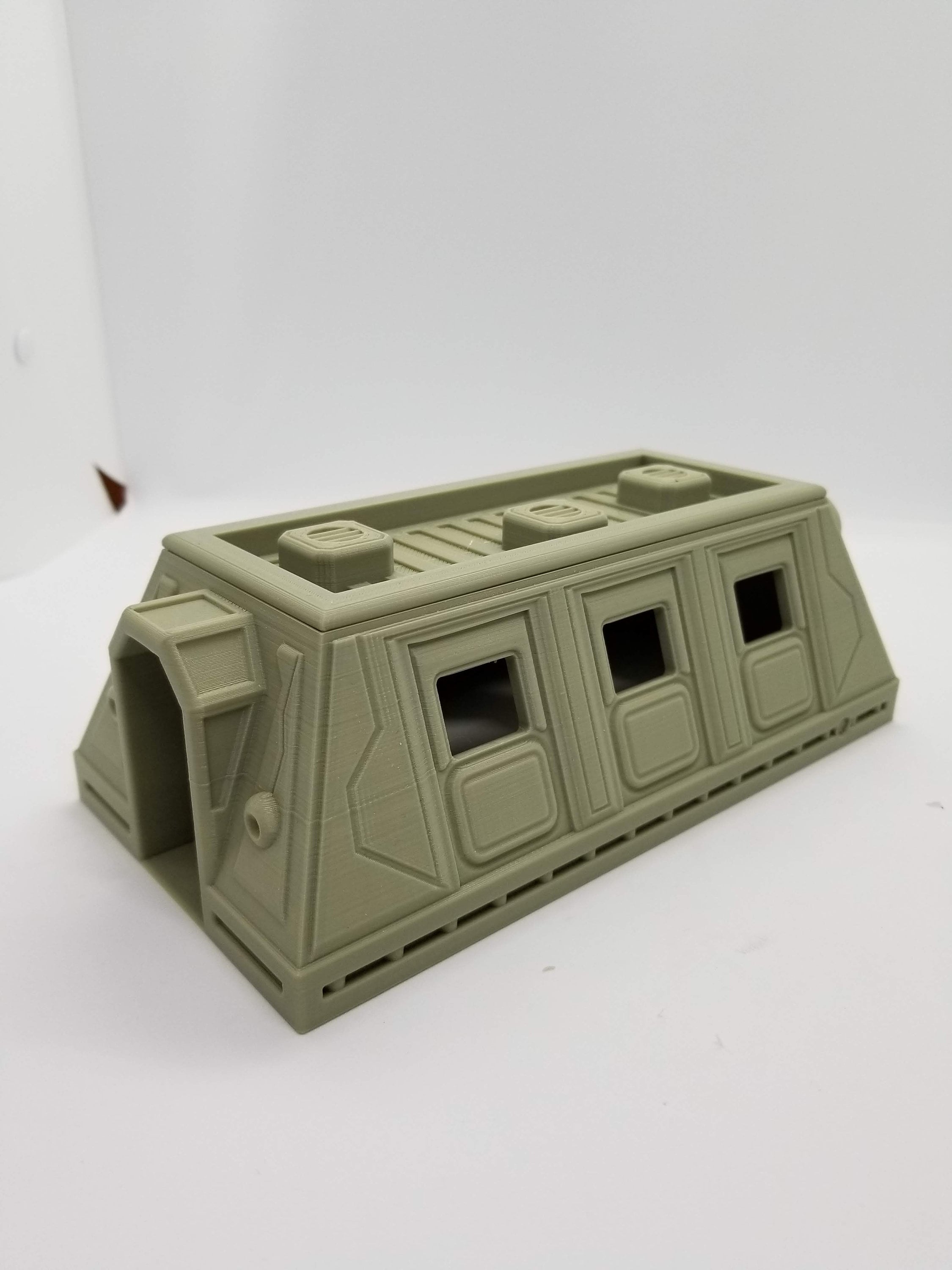 3d Printed Sci-Fi Urban Building #1 / Imperial Terrain Licensed On-Line Printer / Print to Order