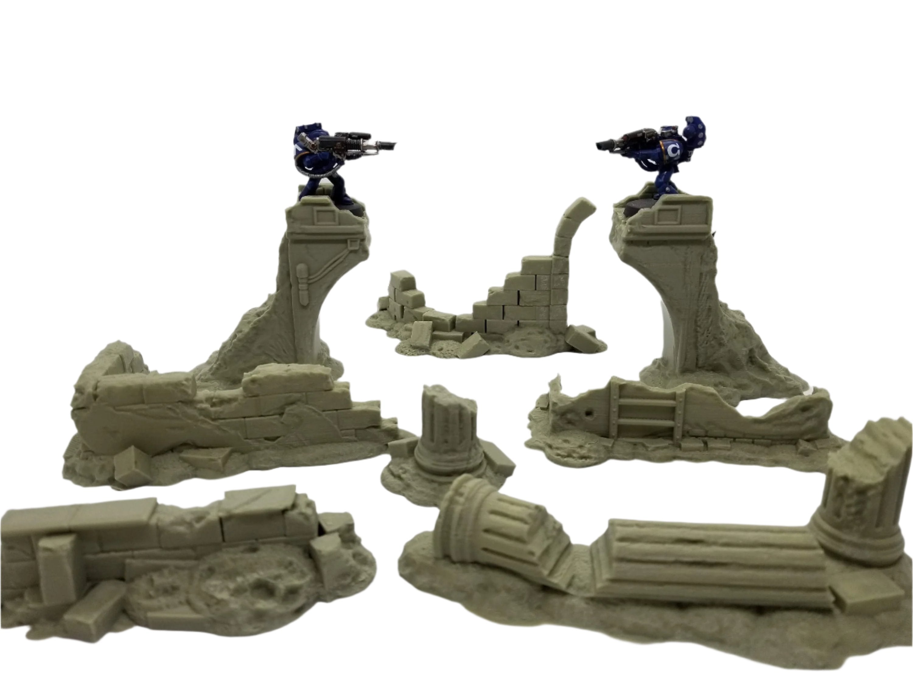 3d Printed Star Wars Legion Pilgrim Scatter Ruins / Corvus Games Terrain Licensed Printer / Print to Order