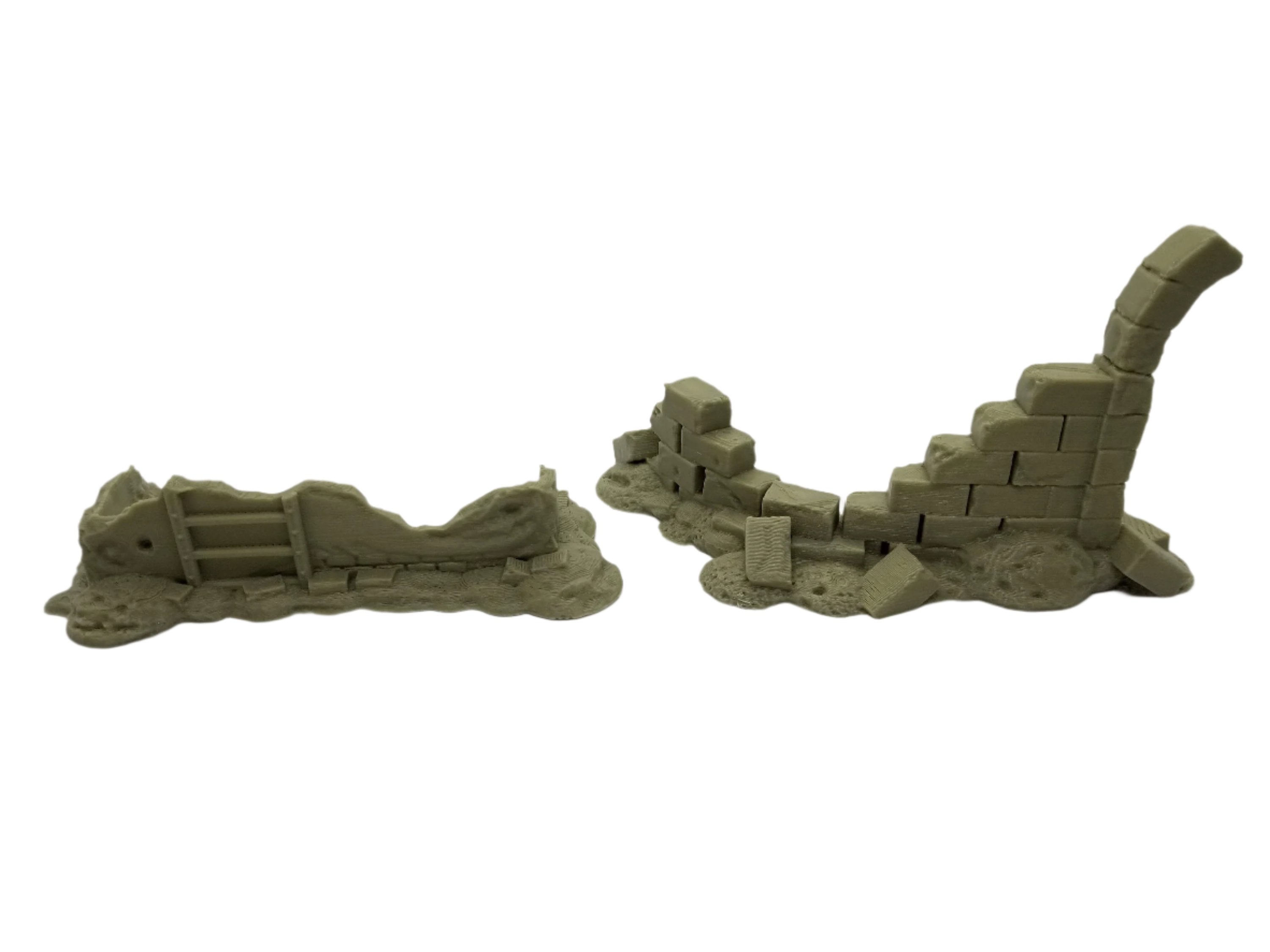3d Printed Star Wars Legion Pilgrim Scatter Ruins / Corvus Games Terrain Licensed Printer / Print to Order