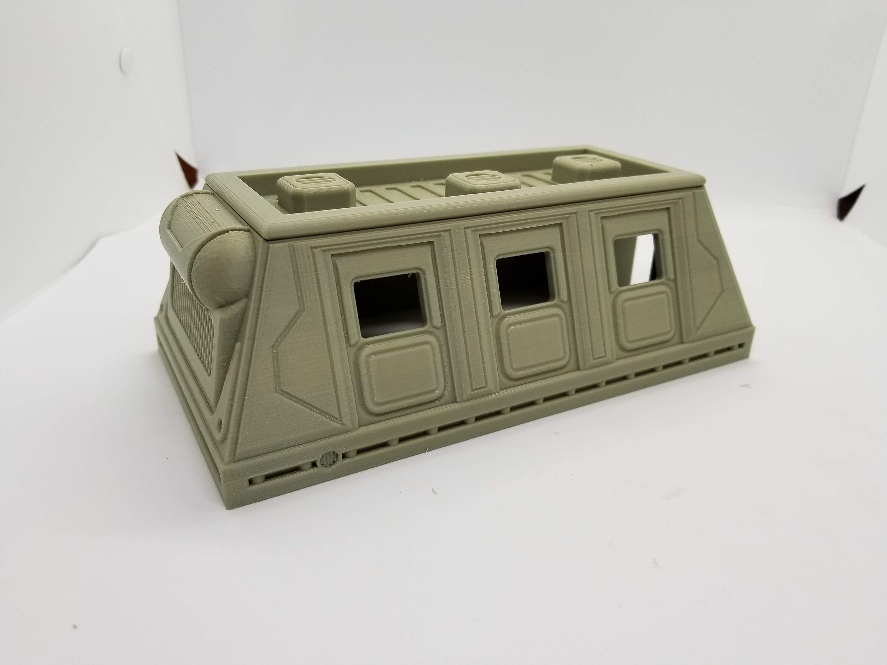 3d Printed Sci-Fi Urban Building #1 / Imperial Terrain Licensed On-Line Printer / Print to Order