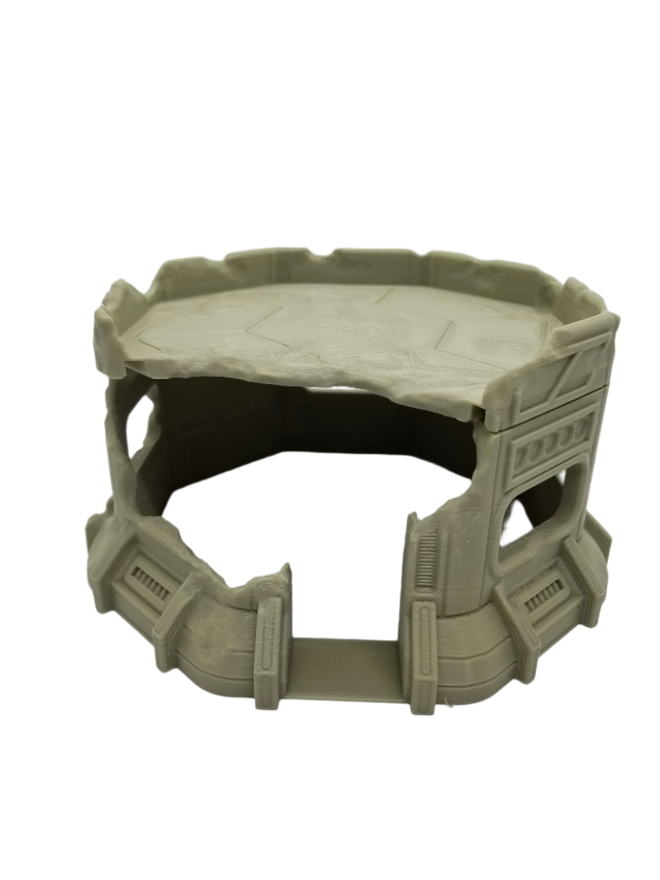 3d Printed Sci-Fi Urban Ruin #3 / Imperial Terrain Licensed On-Line Printer / Print to Order