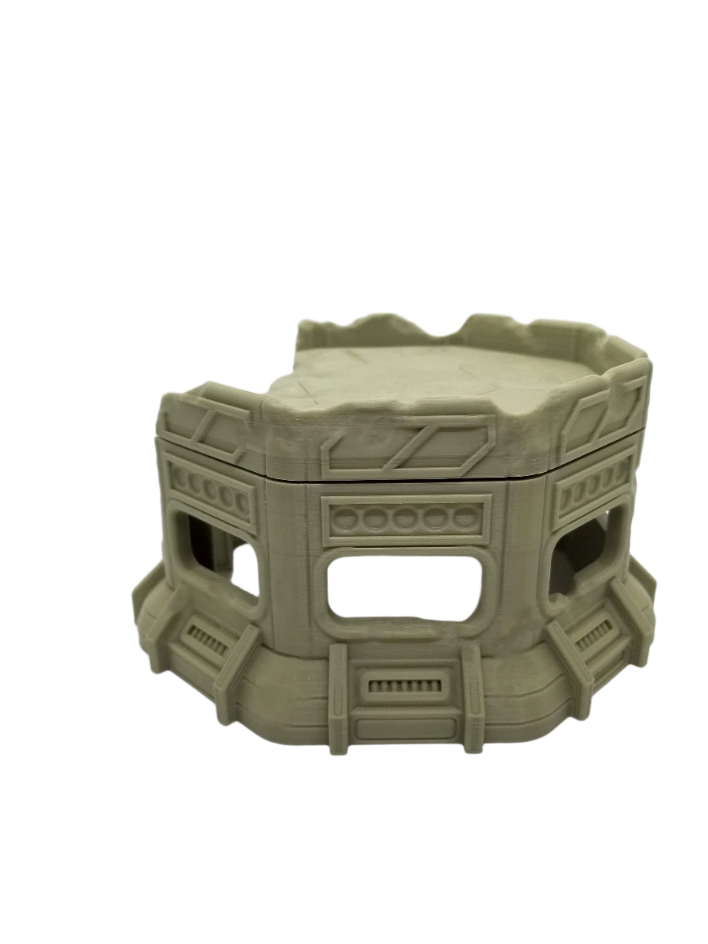 3d Printed Sci-Fi Urban Ruin #3 / Imperial Terrain Licensed On-Line Printer / Print to Order