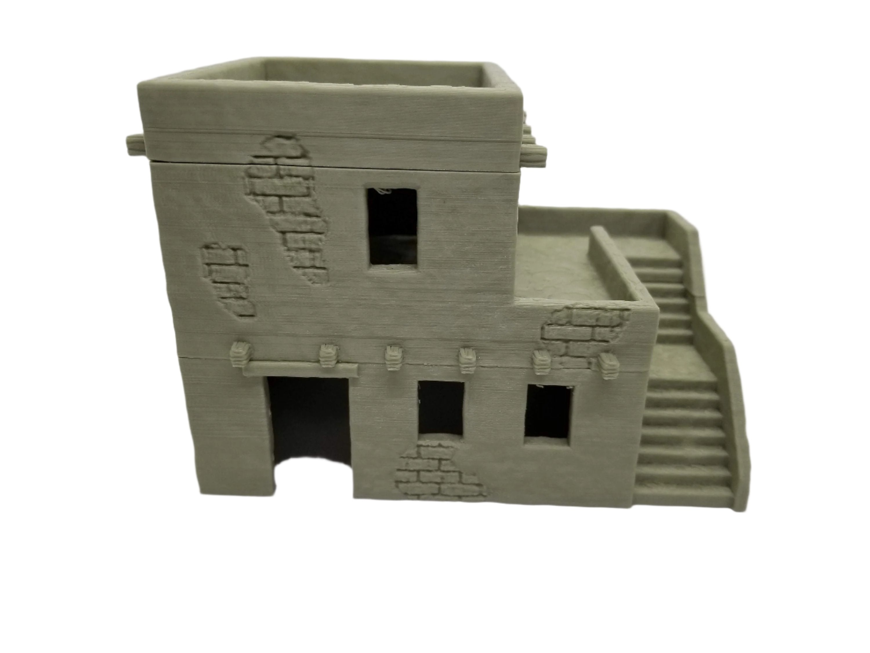 3d Printed Desert House Set / SW Legion, Sci-Fi, Historical / Compatible 28mm Tabletop Wargaming Terrain / Print to Order