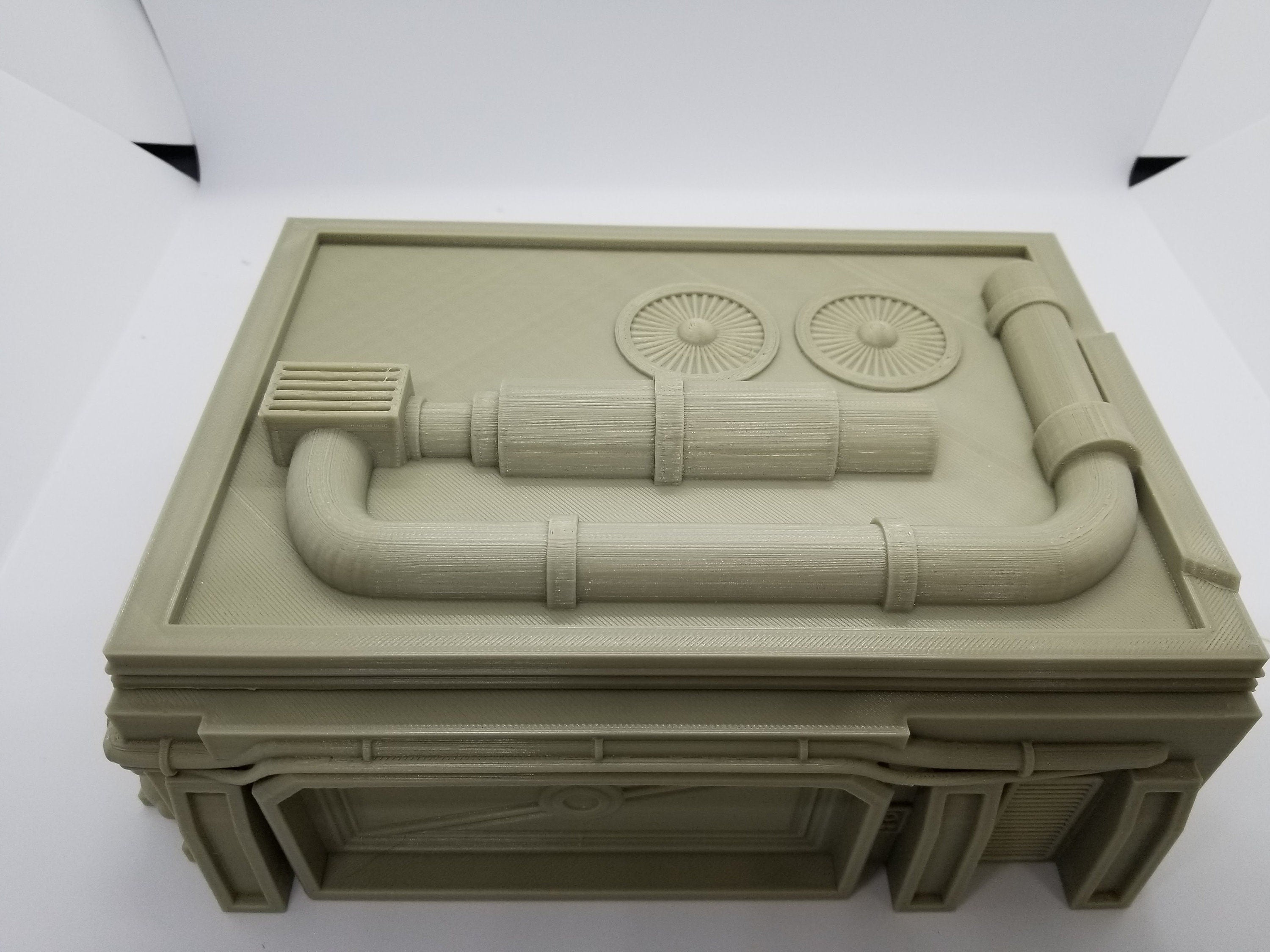 3d Printed SW Legion Compatible Speeder Garage / Corvus Games Terrain Licensed Printer / Print to Order