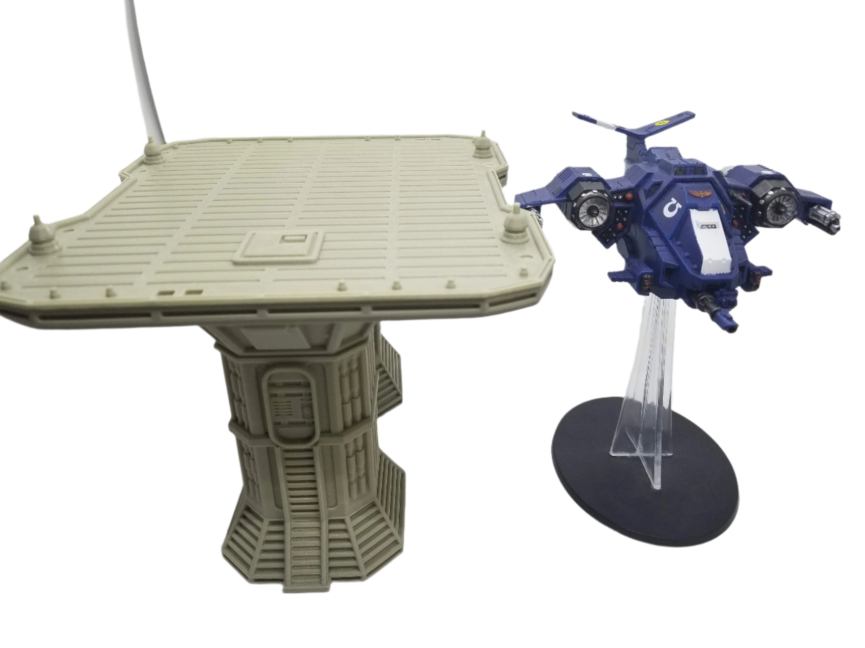 3d Printed Legion Compatible Landing Pad / Corvus Games Terrain Licensed Printer / Print to Order