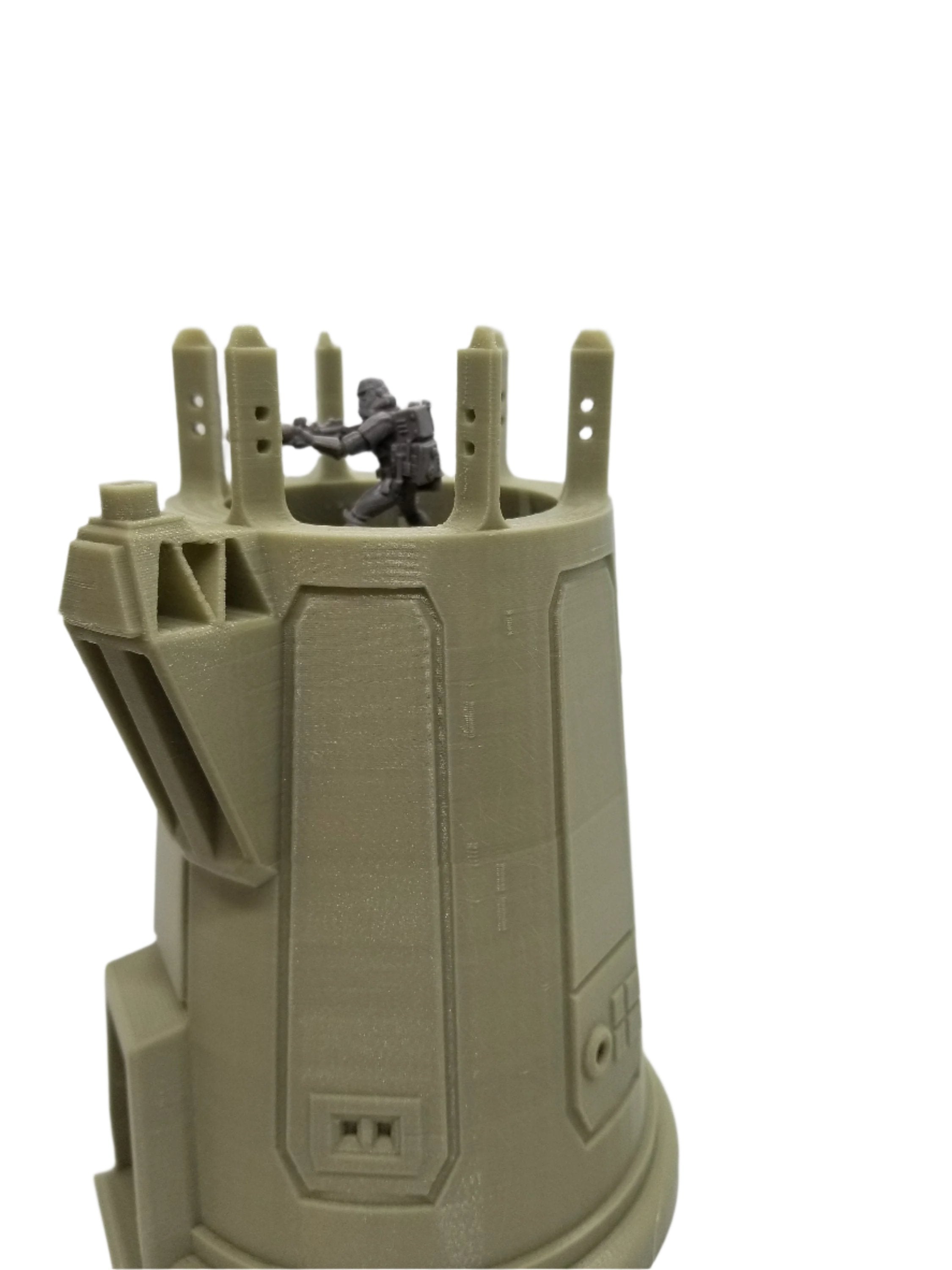 3d Printed SW Legion Compatible Tower / 28mm Tabletop Wargaming Terrain / Print to Order