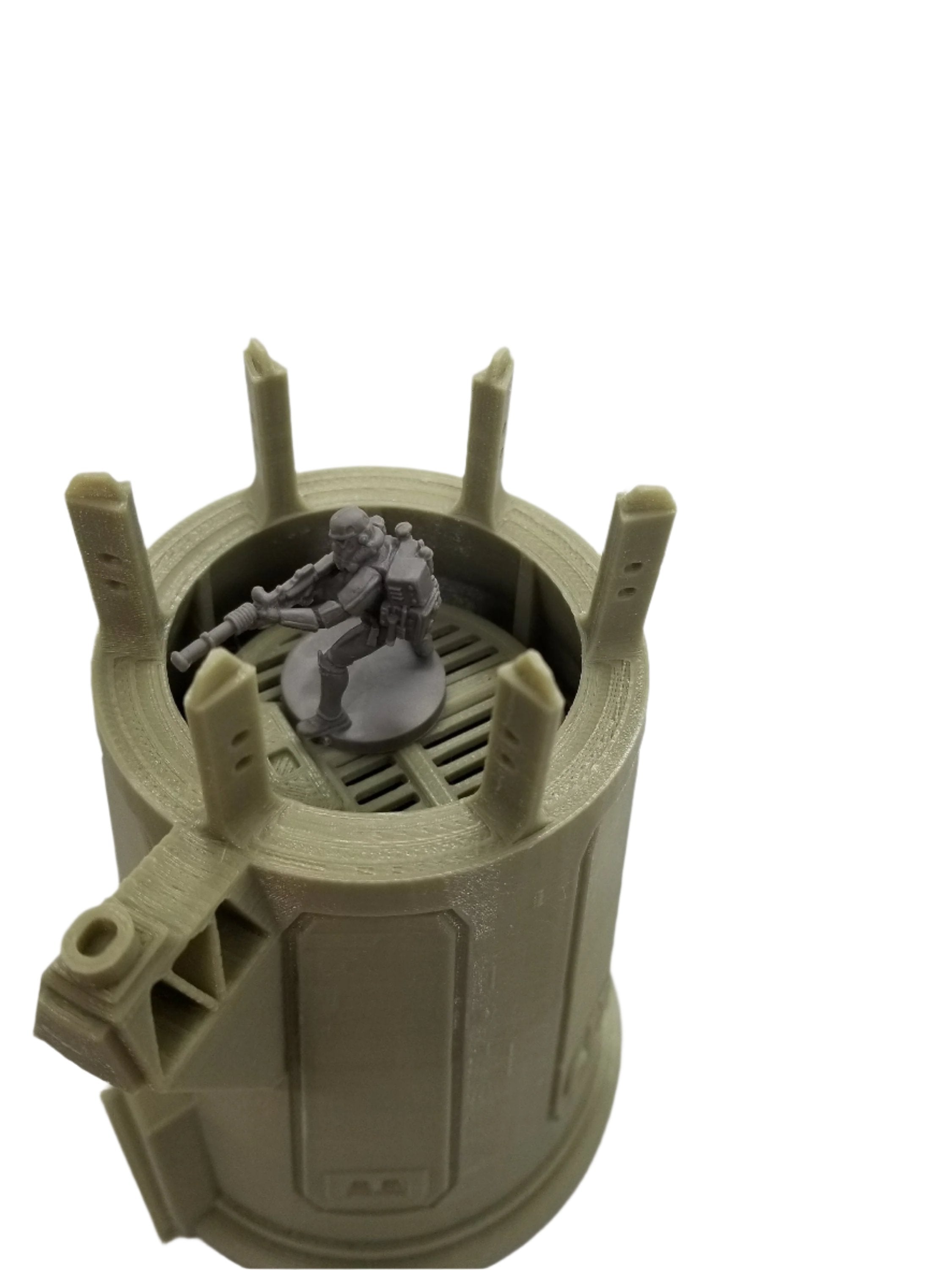 3d Printed SW Legion Compatible Tower / 28mm Tabletop Wargaming Terrain / Print to Order