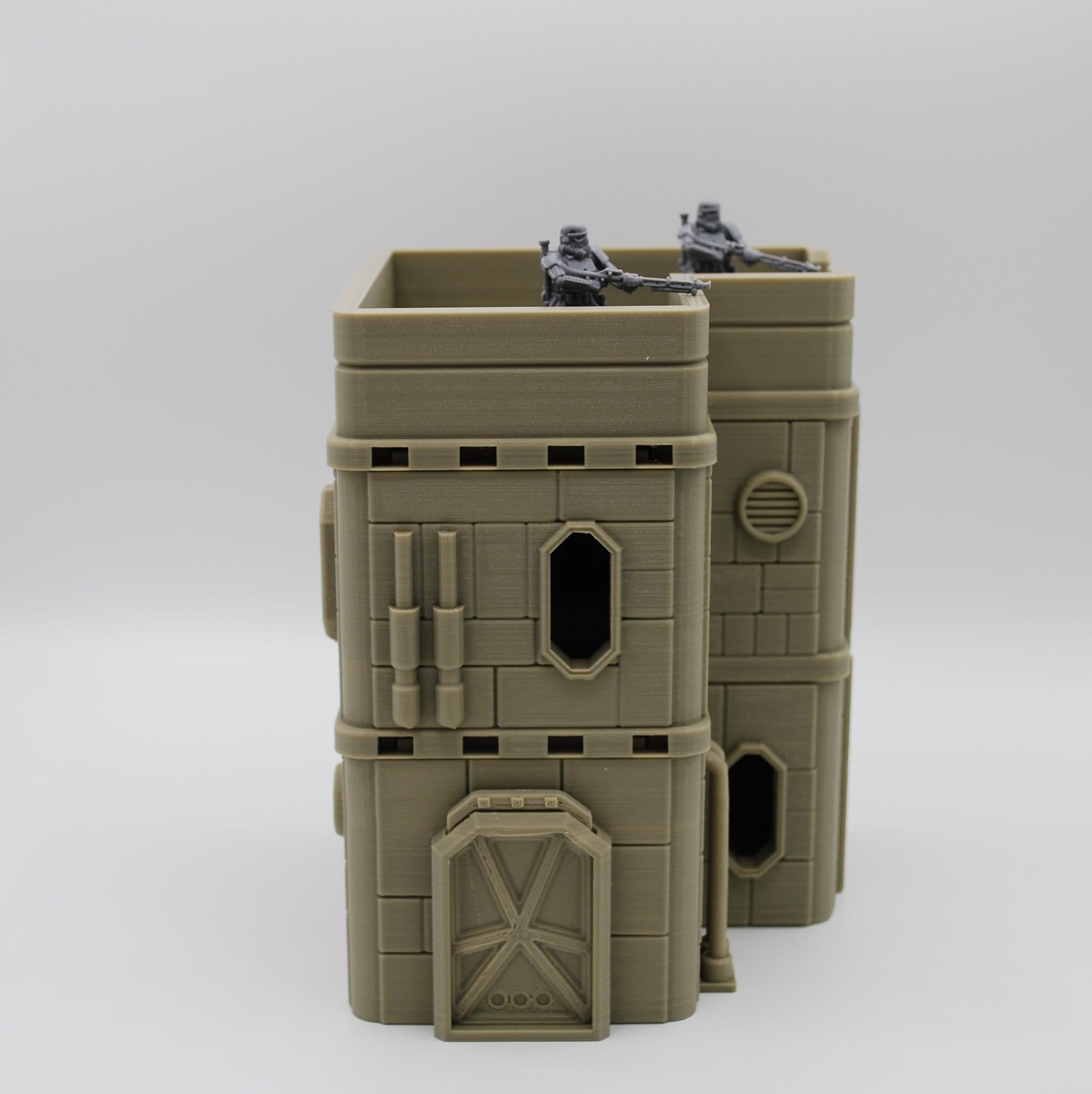 Colony House C /SW Legion / Warhammer 40K / 3d Printed Compatible Terrain / Corvus Games Terrain Licensed Printer / Print to Order