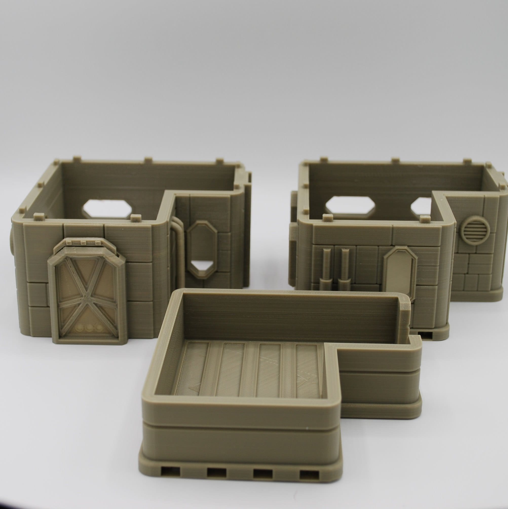 Colony House C /SW Legion / Warhammer 40K / 3d Printed Compatible Terrain / Corvus Games Terrain Licensed Printer / Print to Order