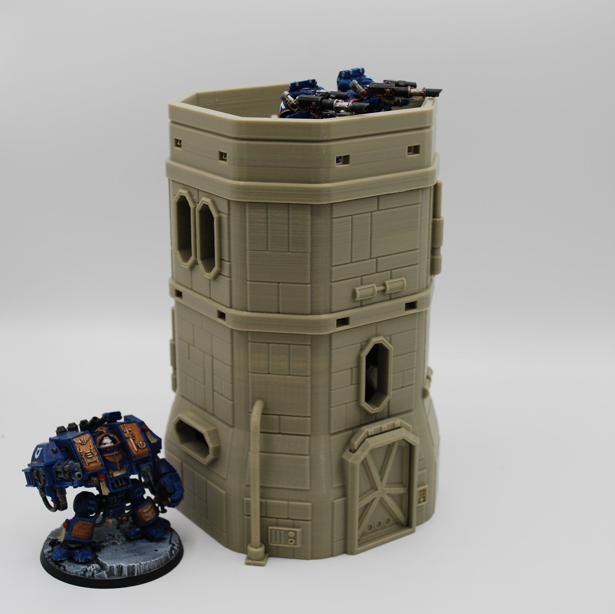 Colony House B /SW Legion / Warhammer 40K / 3d Printed Compatible Terrain / Corvus Games Terrain Licensed Printer / Print to Order