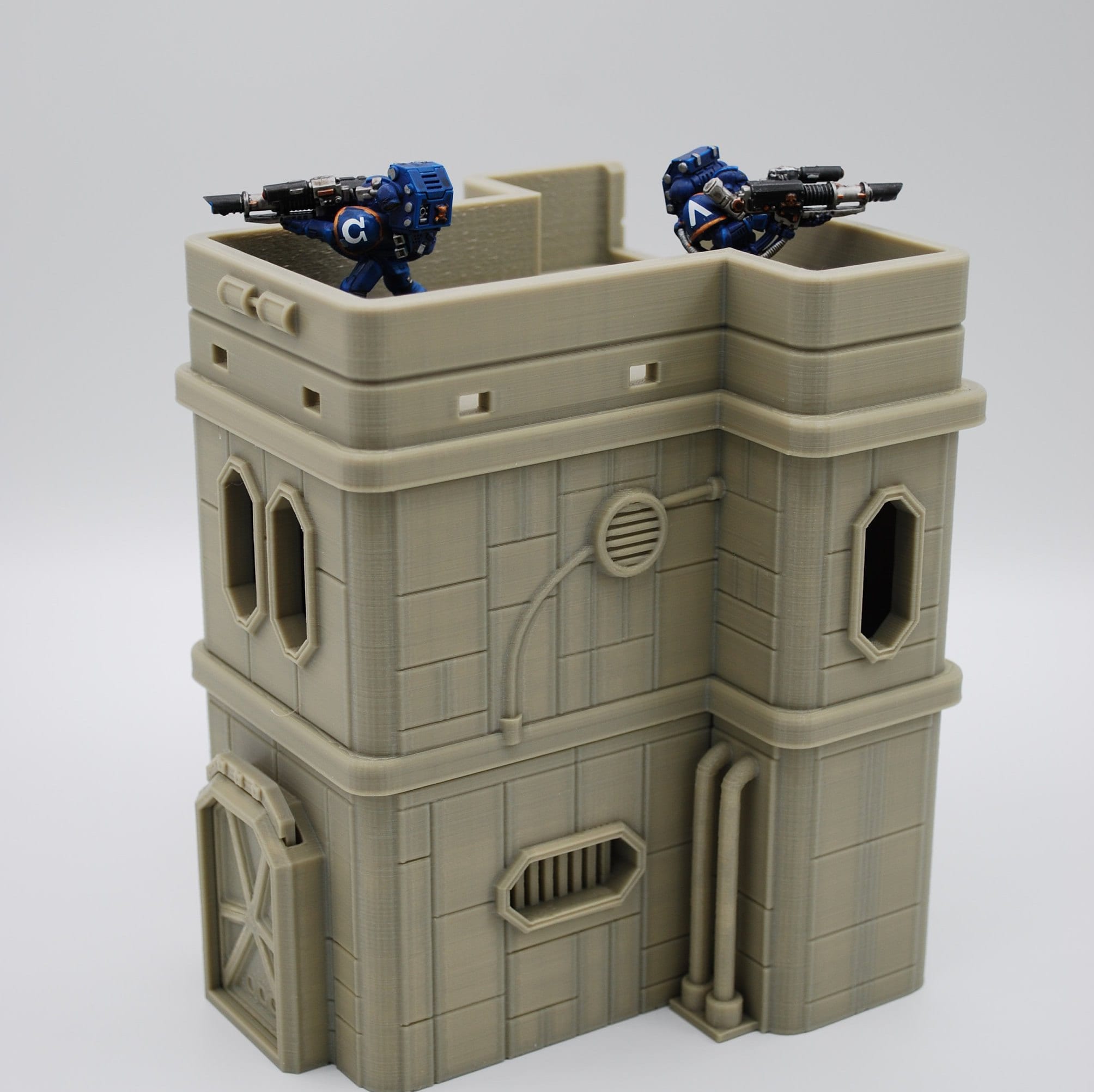 Colony House A /SW Legion / Warhammer 40K / 3d Printed Compatible Terrain / Corvus Games Terrain Licensed Printer / Print to Order