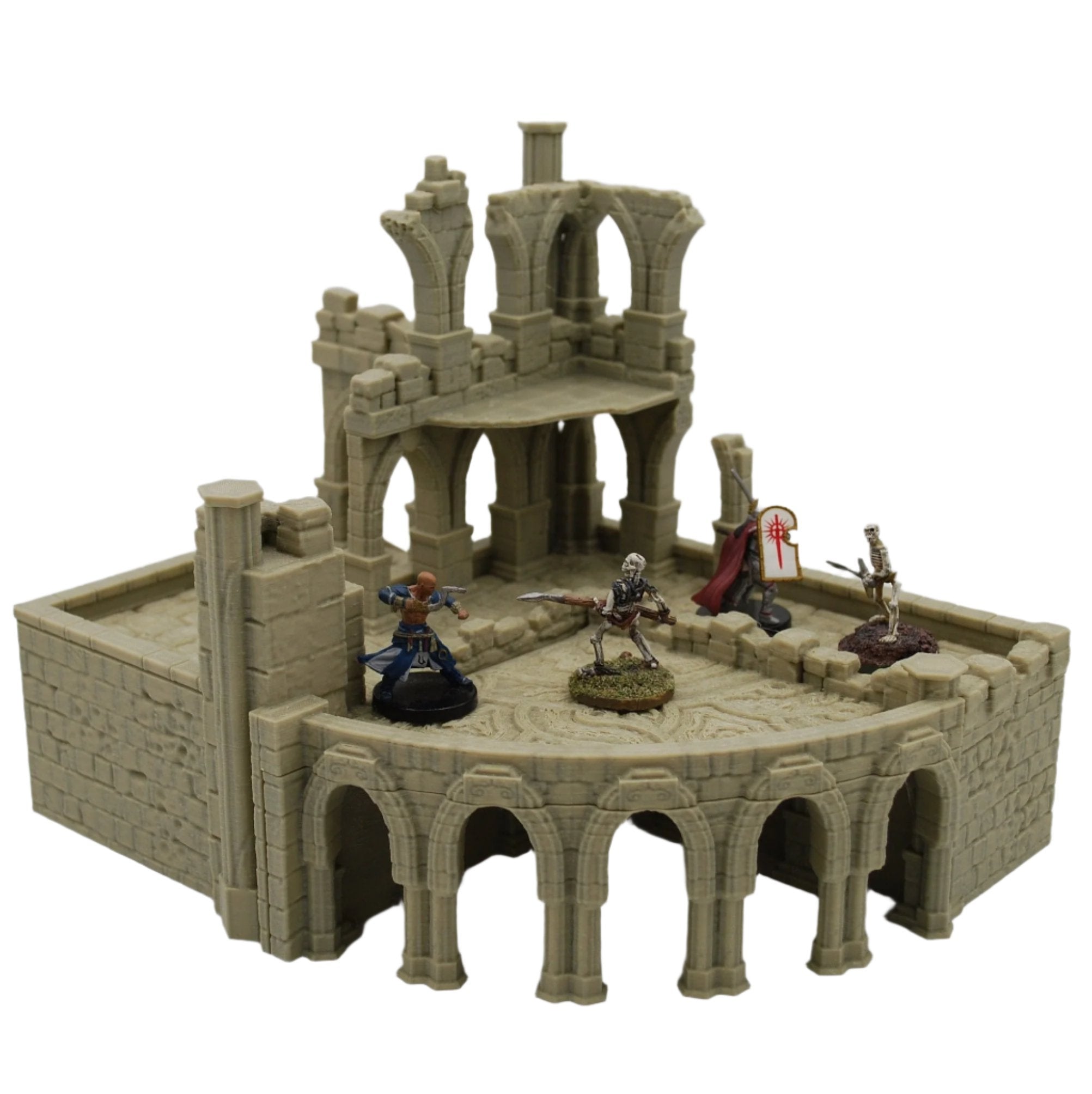 Stormguard - Garsley Stronghold / 28mm Wargame / RPG 3d Printed Tabletop Terrain