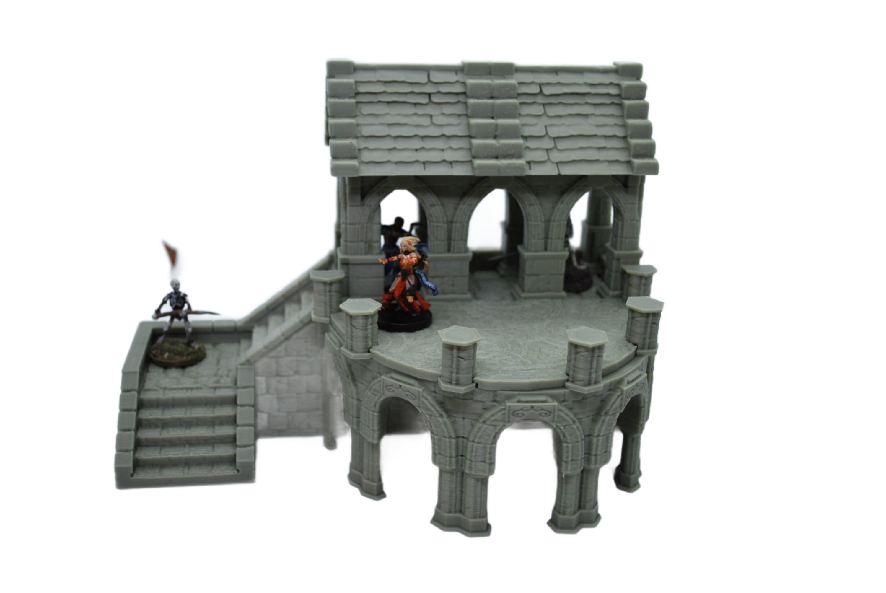 Stormguard - Chapel / 28mm Wargame / RPG 3d Printed Tabletop Terrain