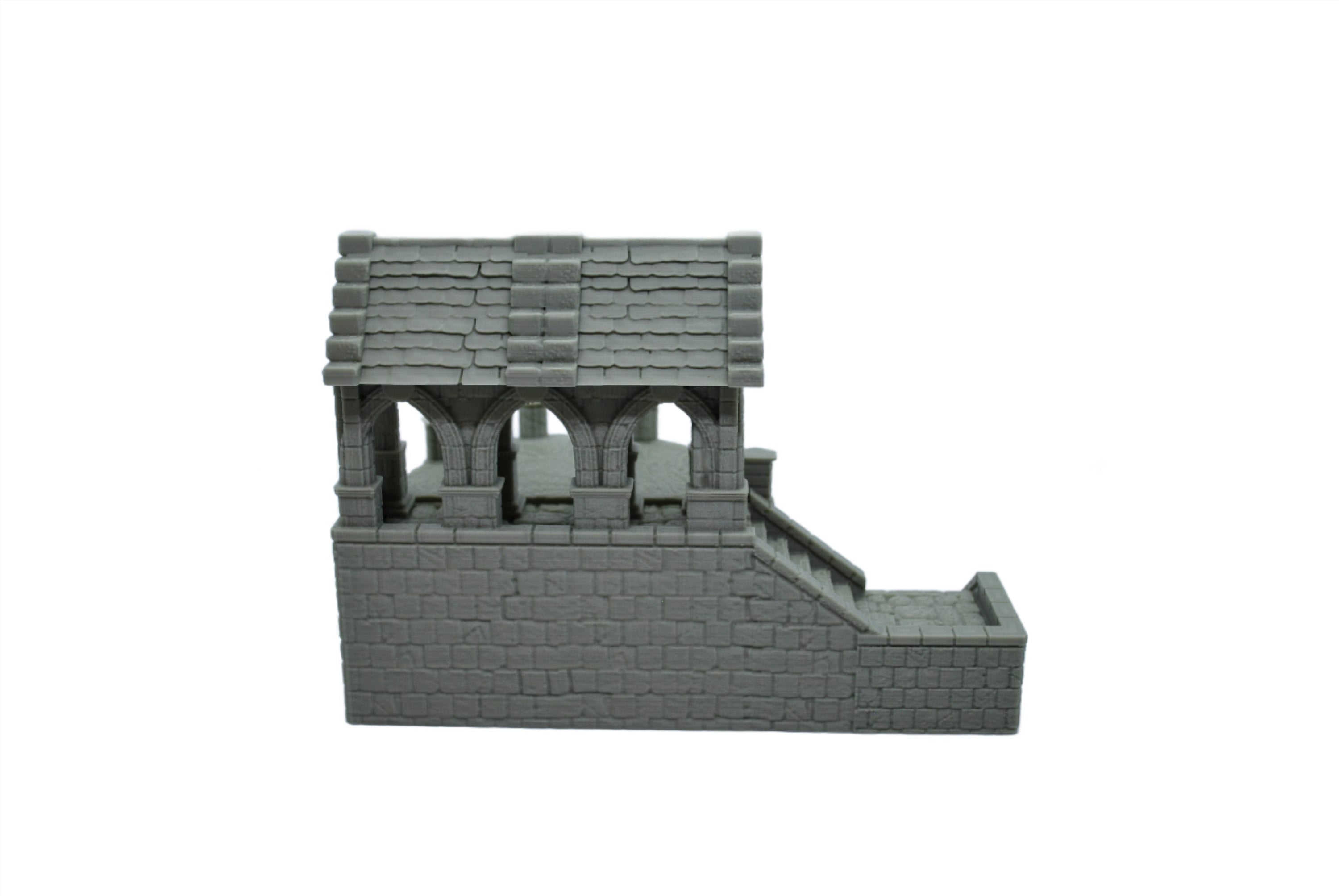Stormguard - Chapel / 28mm Wargame / RPG 3d Printed Tabletop Terrain