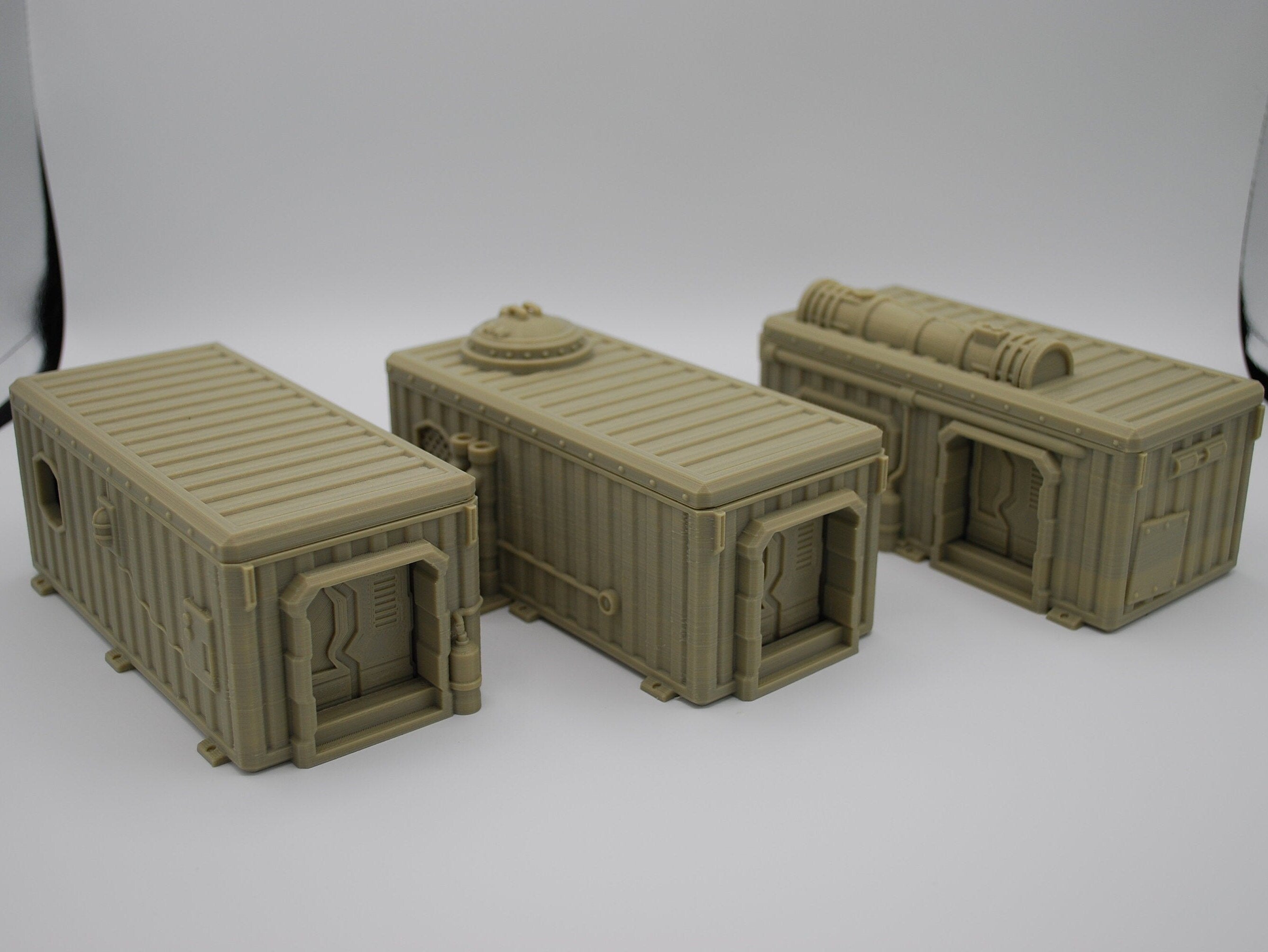 HAB Pack 1 / SW Legion / Shatterpoint / 40k / 3d Printed Compatible Terrain / Corvus Games Terrain Licensed Printer