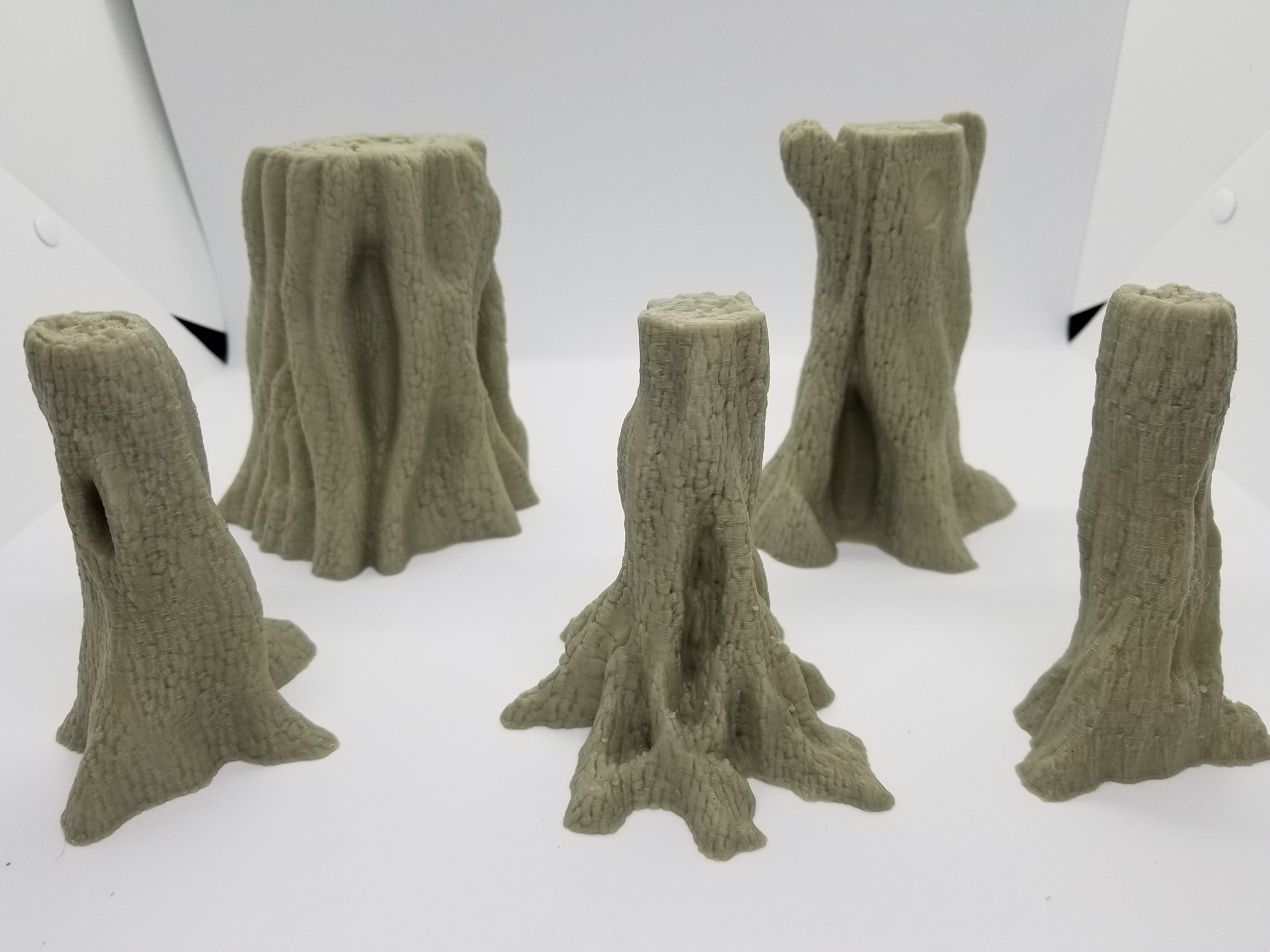 EC3D 3d Printed Tree Pack 1 / SW Legion, Sci-Fi, RPG / Compatible 28mm Tabletop Wargaming Terrain / Print to Order
