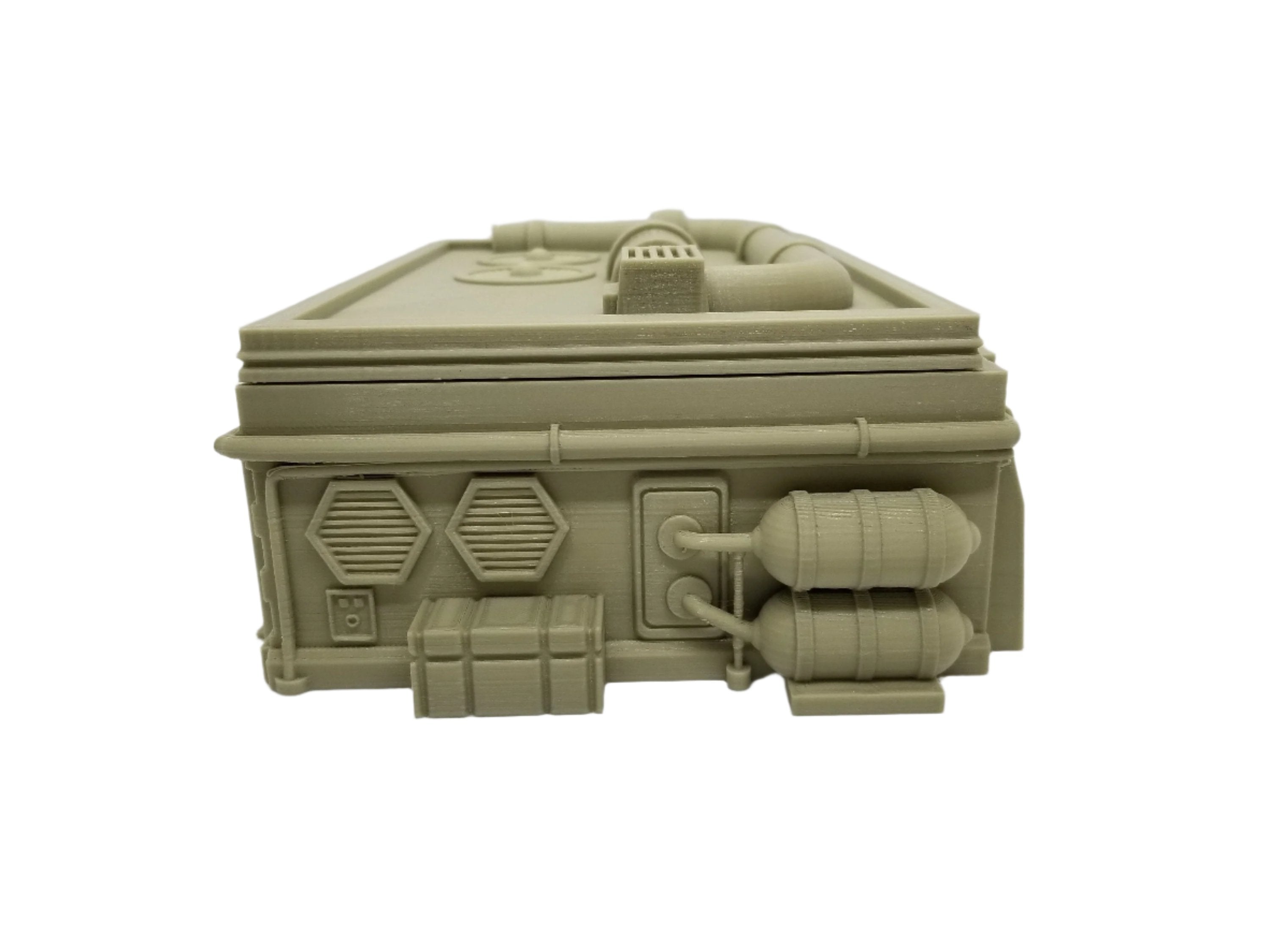 3d Printed SW Legion Compatible Speeder Garage / Corvus Games Terrain Licensed Printer / Print to Order