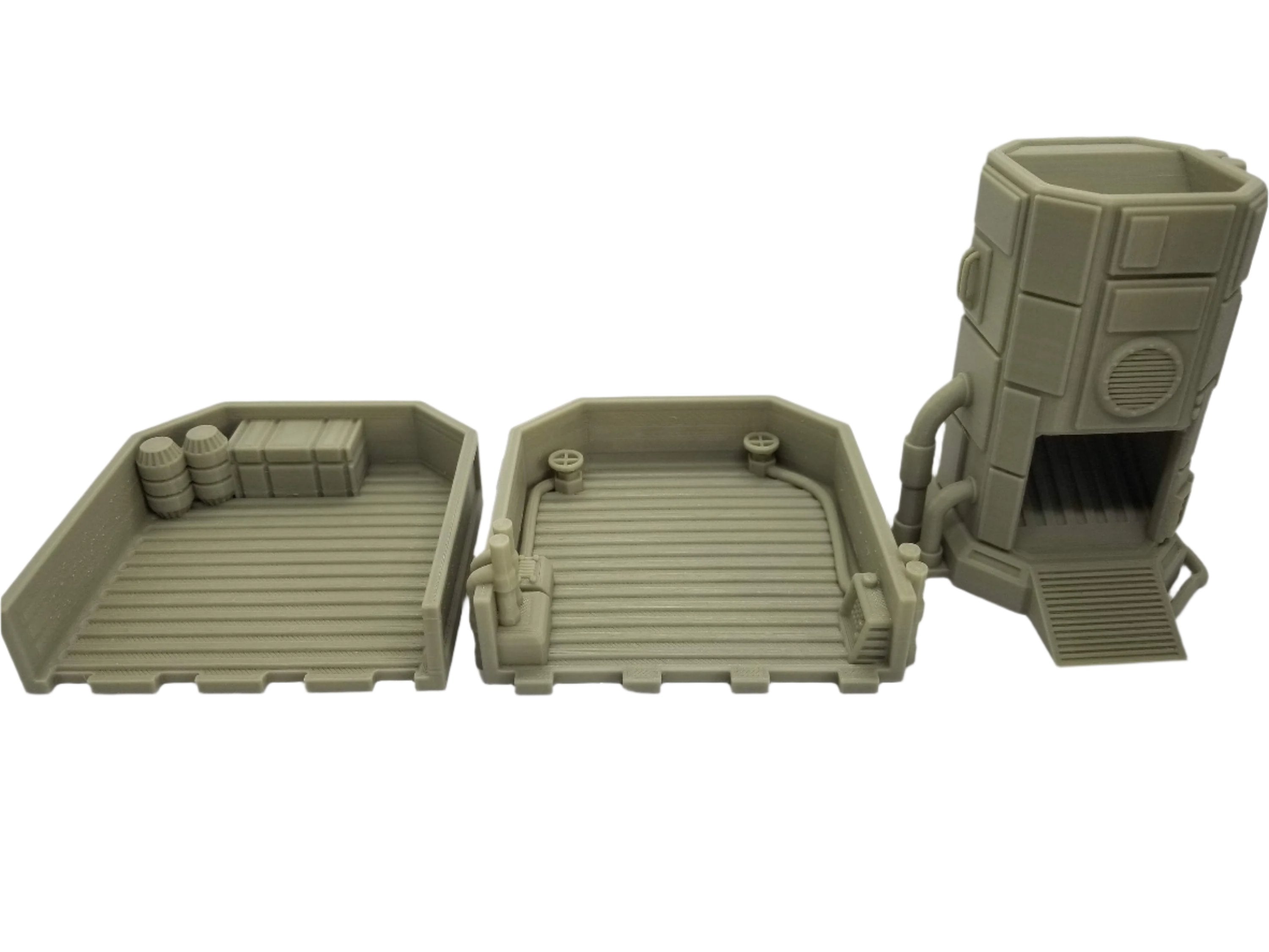 3d Printed SW Legion Compatible Dice Tower / Corvus Games Terrain Licensed Printer / Print to Order